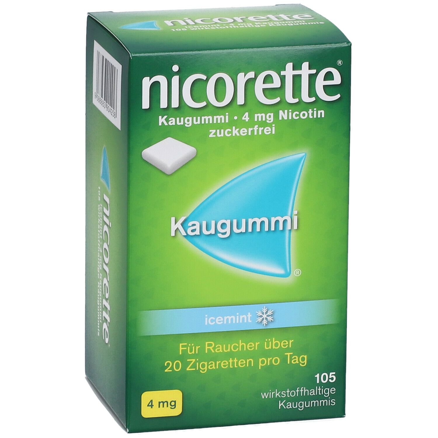 nicorette® Kaugummi icemint 4mg