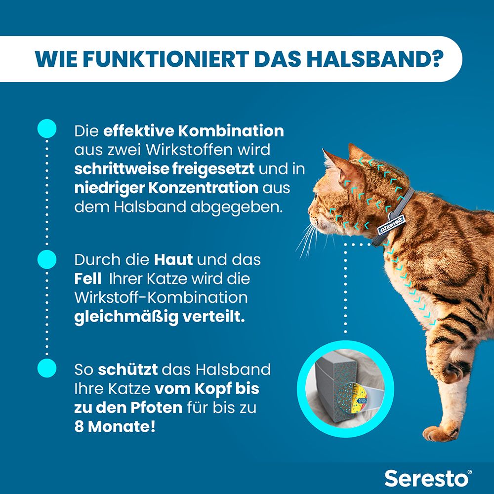 Seresto® Halsband für Katzen