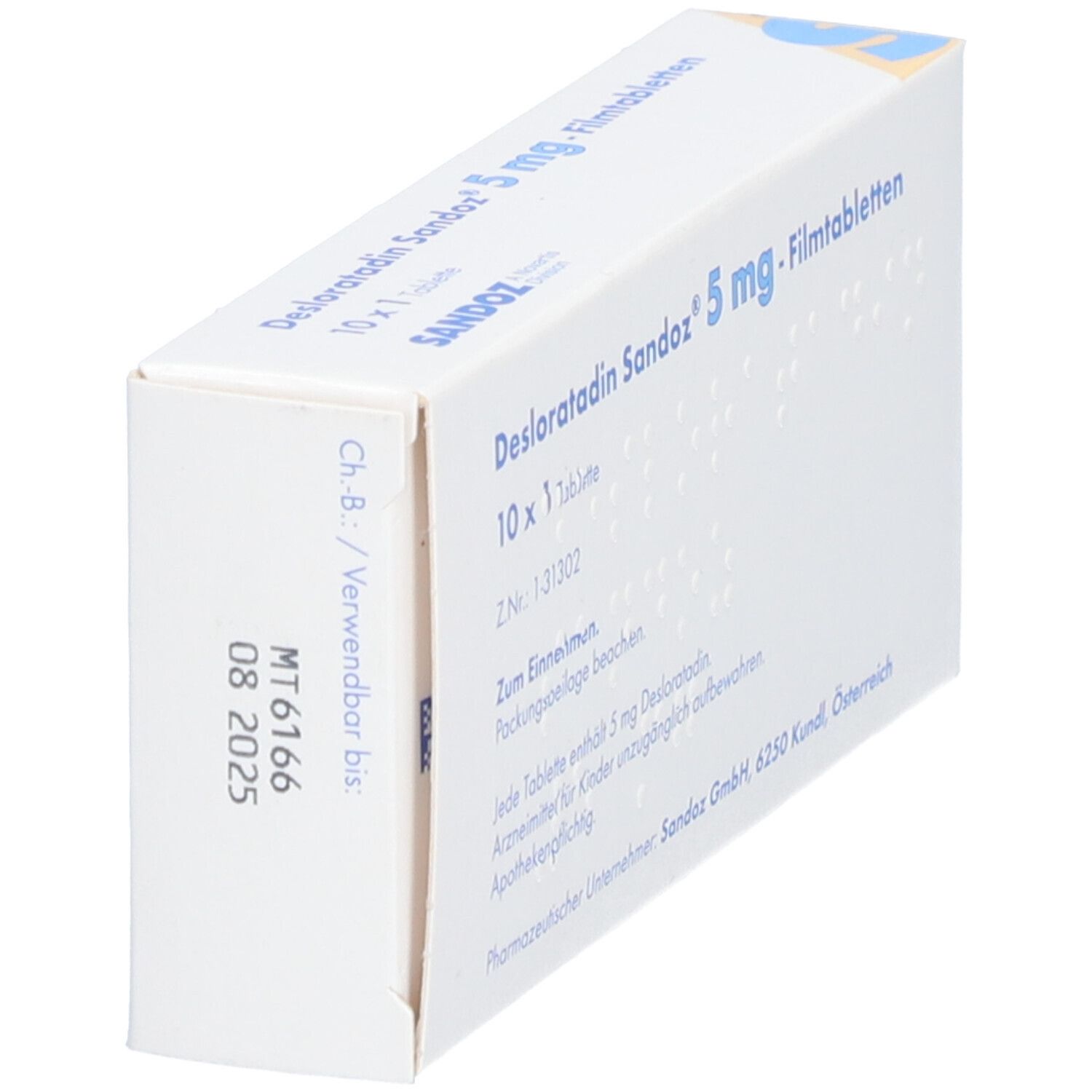 Desloratadin Sandoz® 5 mg 10 St - Shop Apotheke