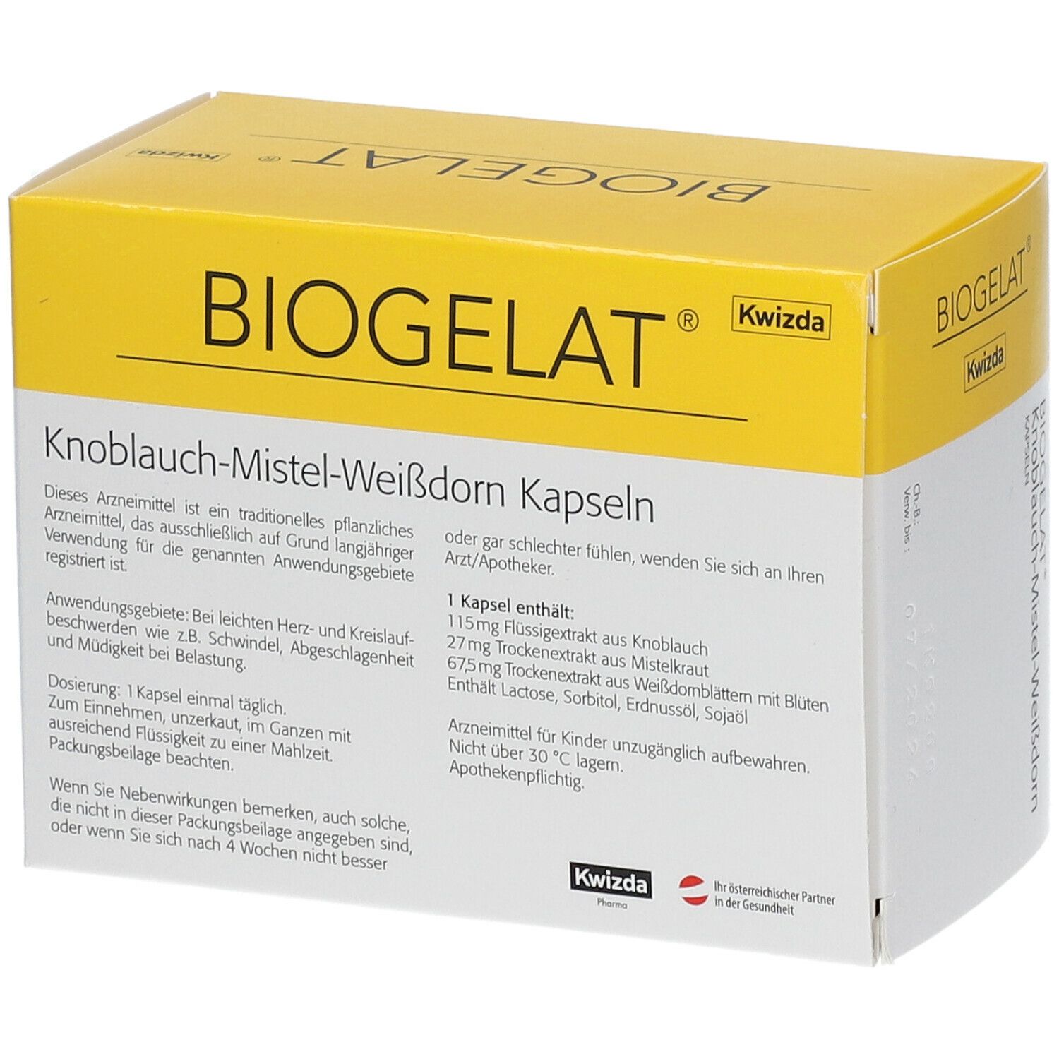 BIOGELAT® Knoblauch-Mistel-Weißdorn