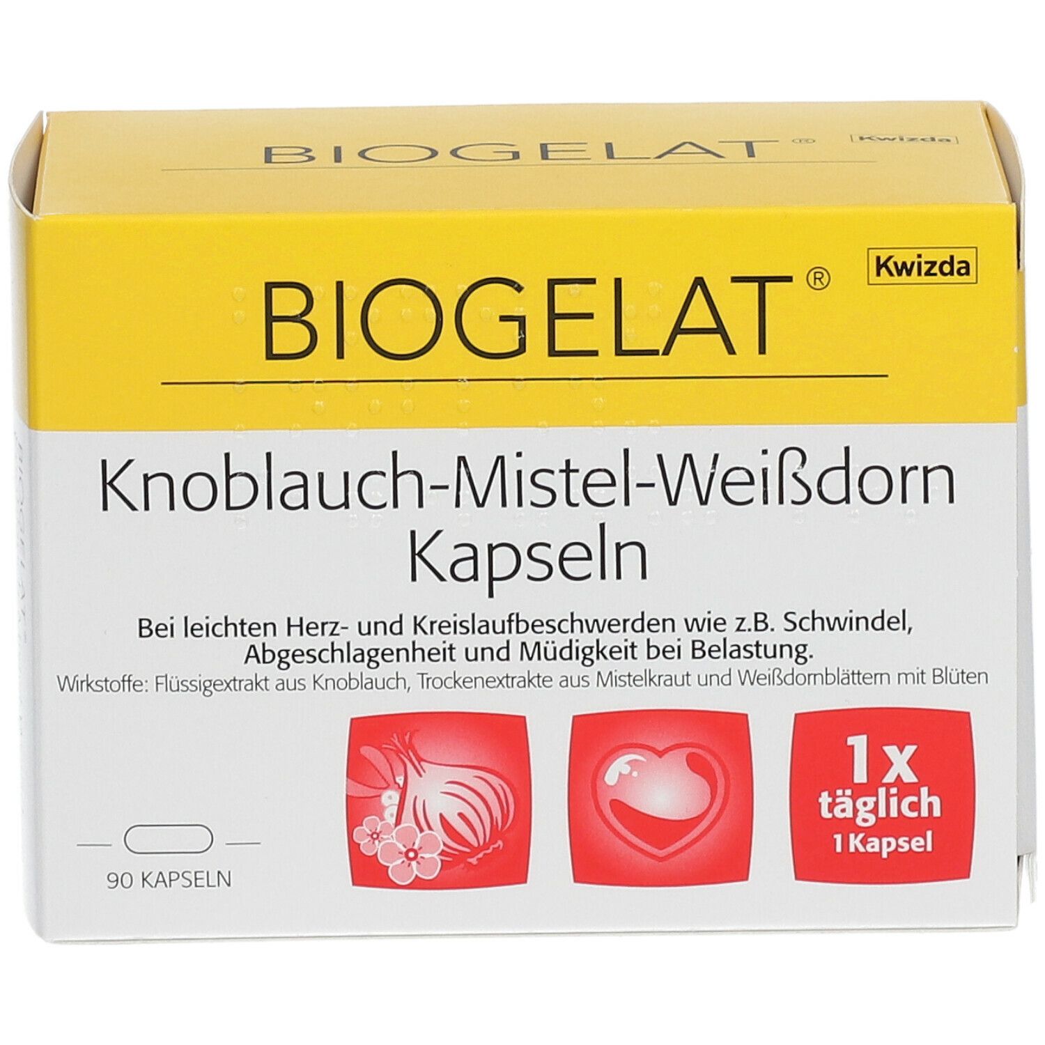 BIOGELAT® Knoblauch-Mistel-Weißdorn