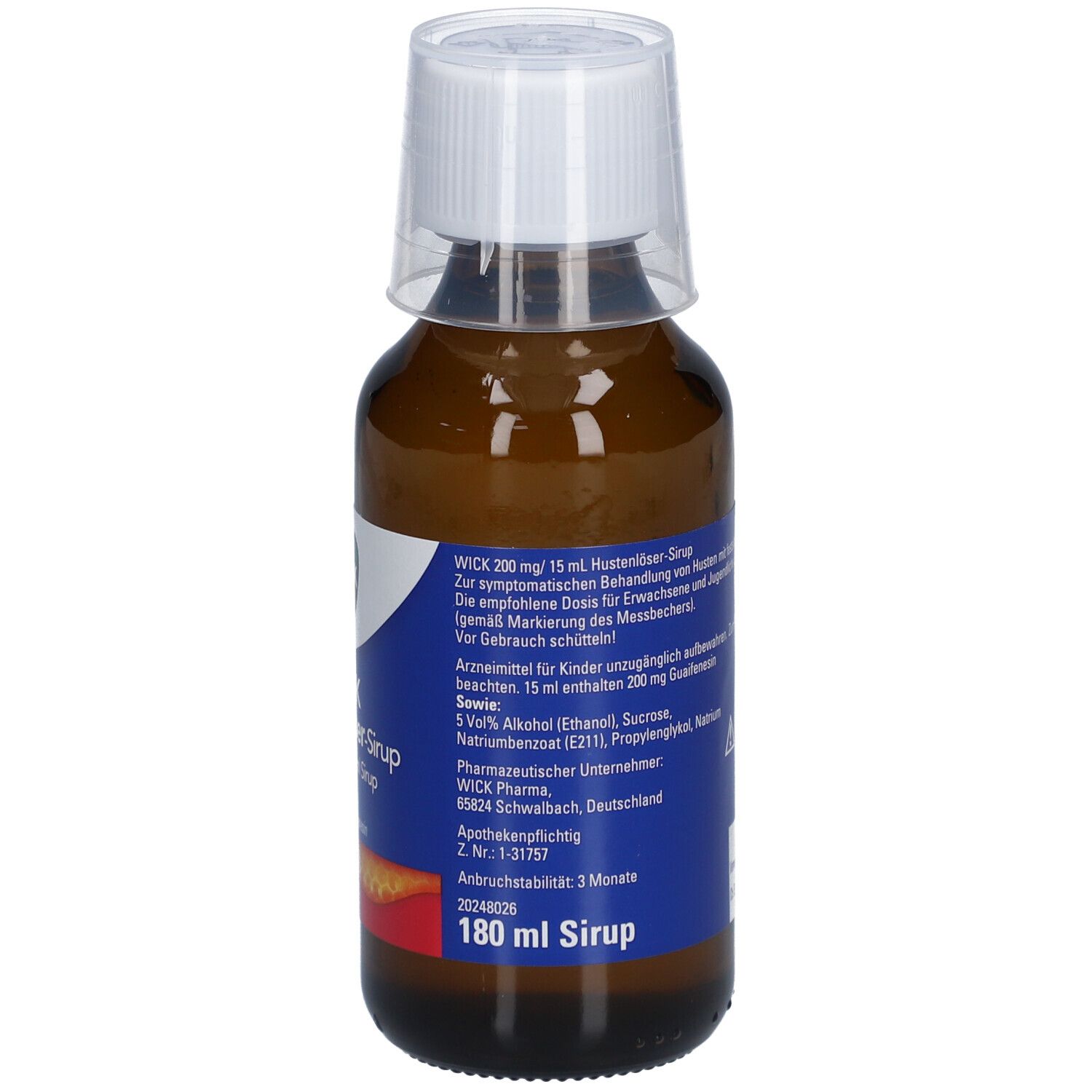 WICK Hustenlöser-Sirup 200 mg/ 15 ml