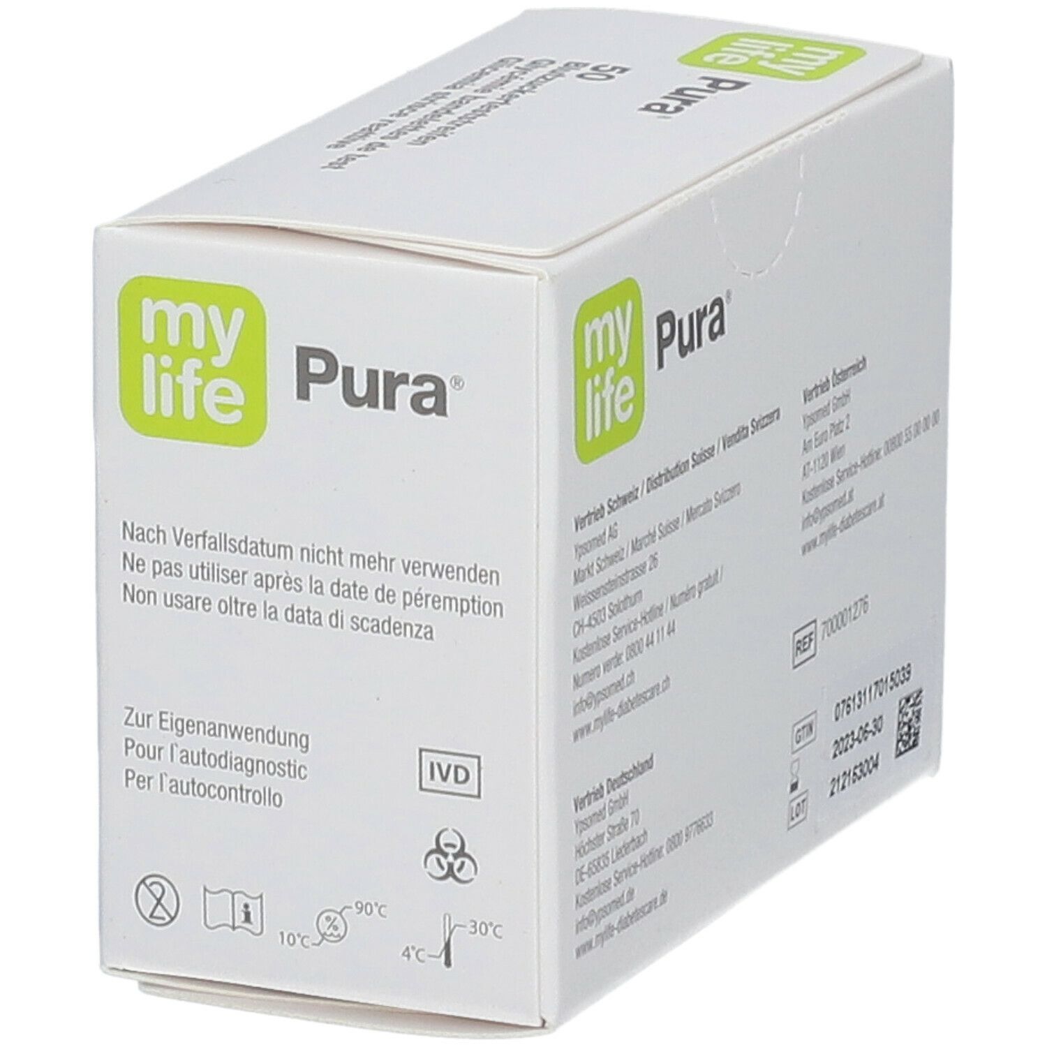 mylife Pura Teststreifen