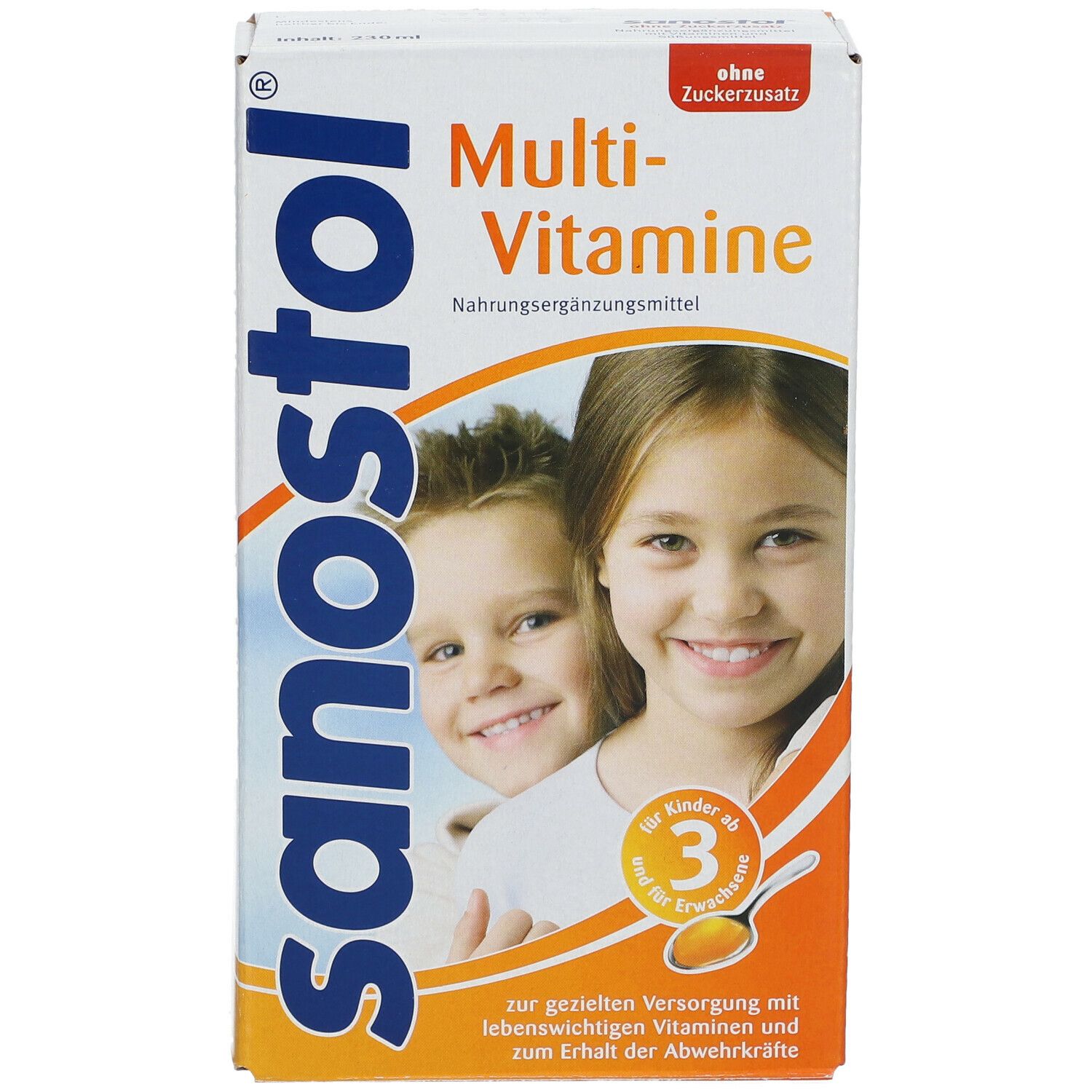 Sanostol® Multivitamin Saft zuckerfrei