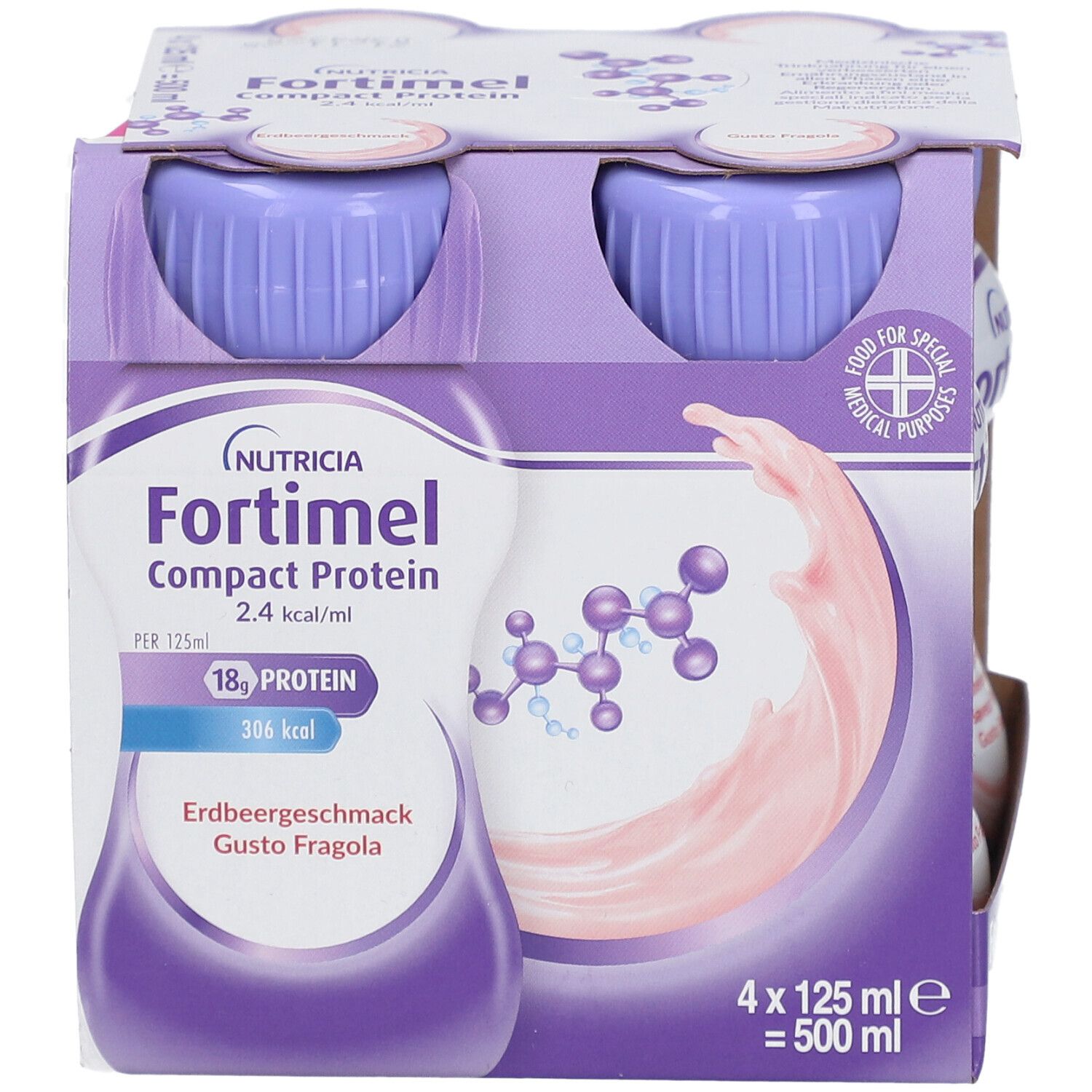 Fortimel Compact Protein Erdbeere