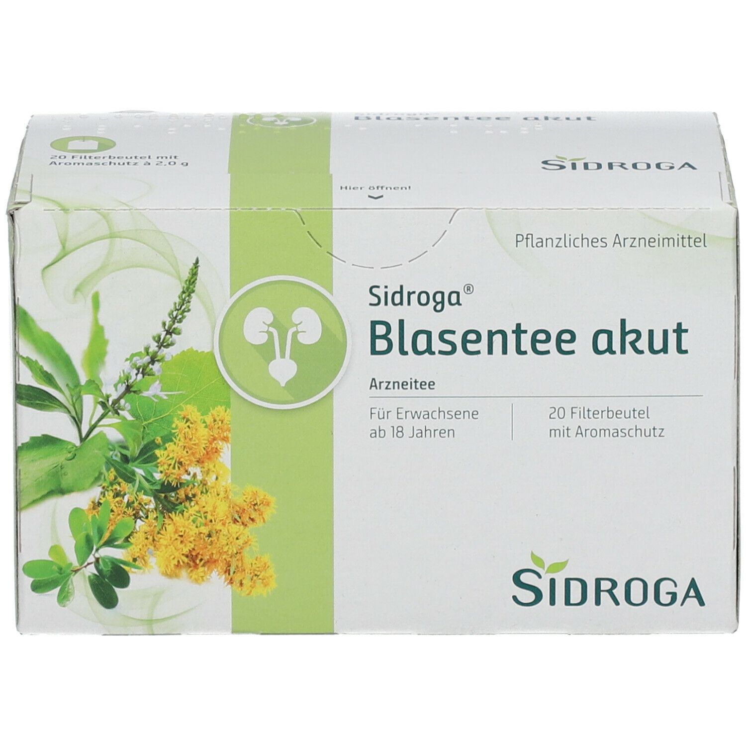 Sidroga® Blasentee akut