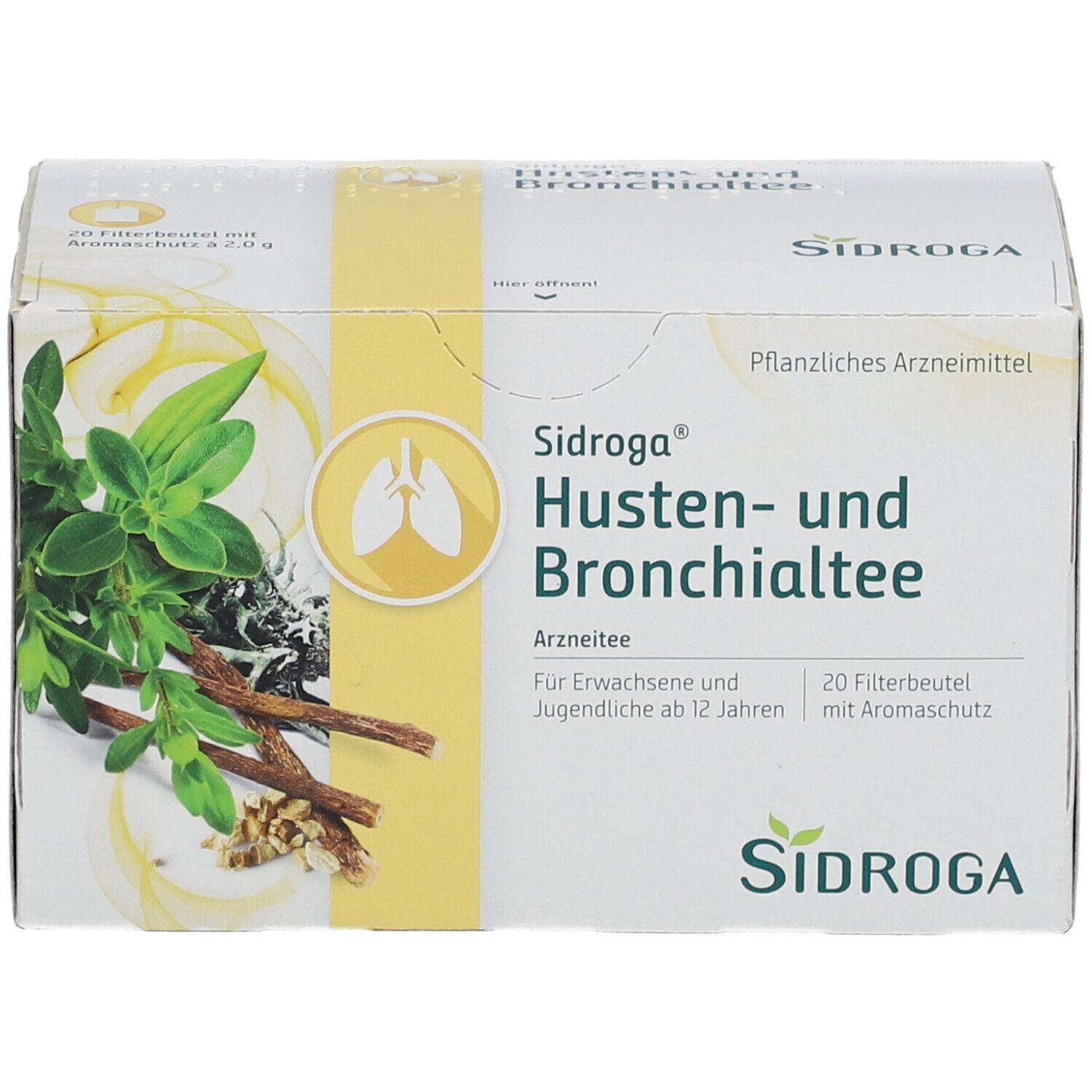 Sidroga® Husten- und Bronchialtee