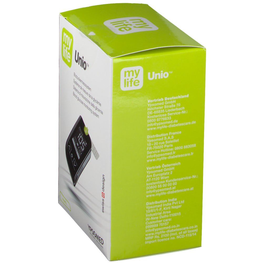 mylife Unio Blutzucker Messsystem mg/dL