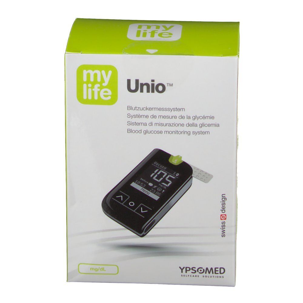 mylife Unio Blutzucker Messsystem mg/dL