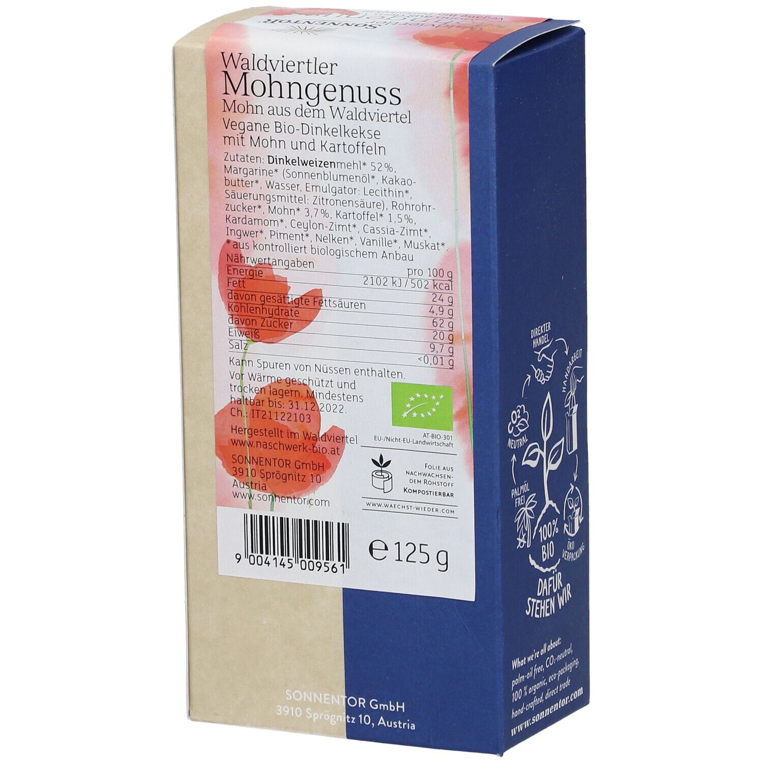  SonnentoR® Waldviertler Mohngenuss Kekse