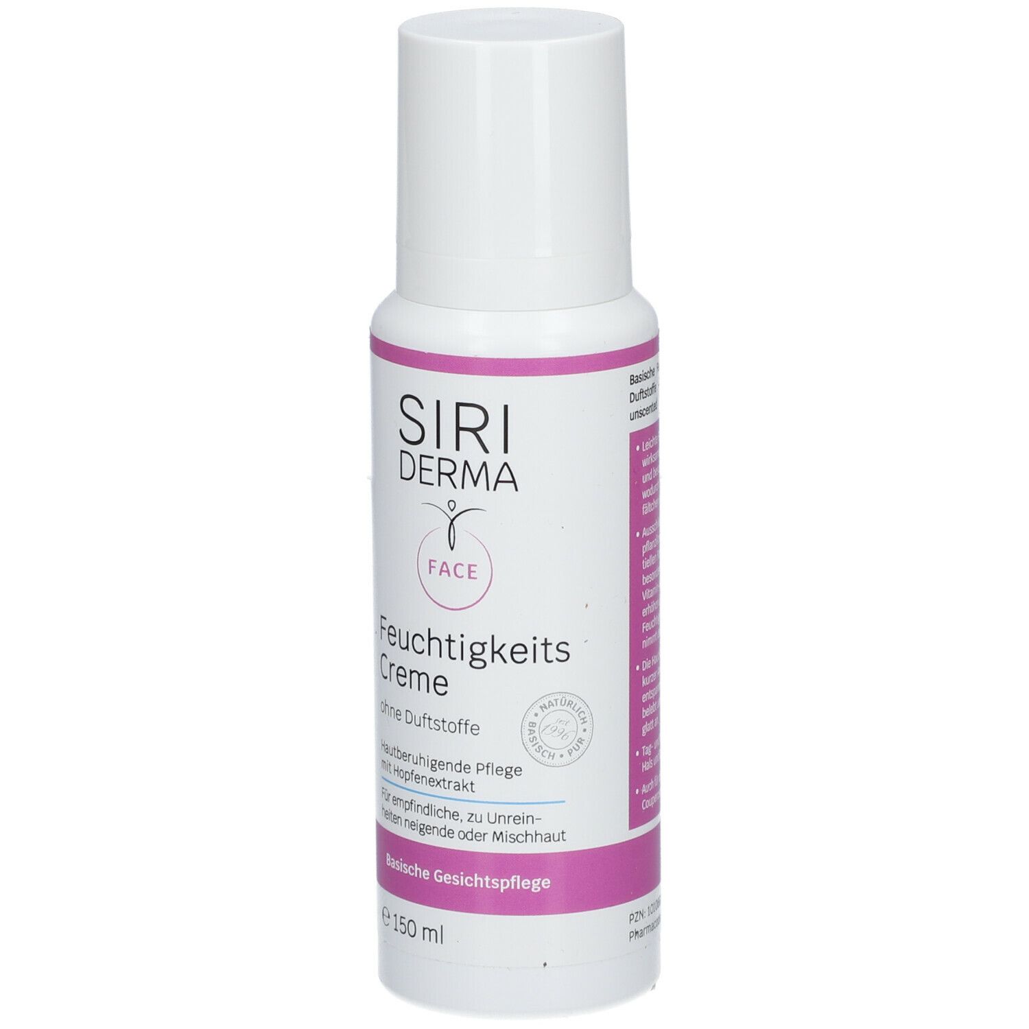 SIRIDERMA Feuchtigkeits Creme