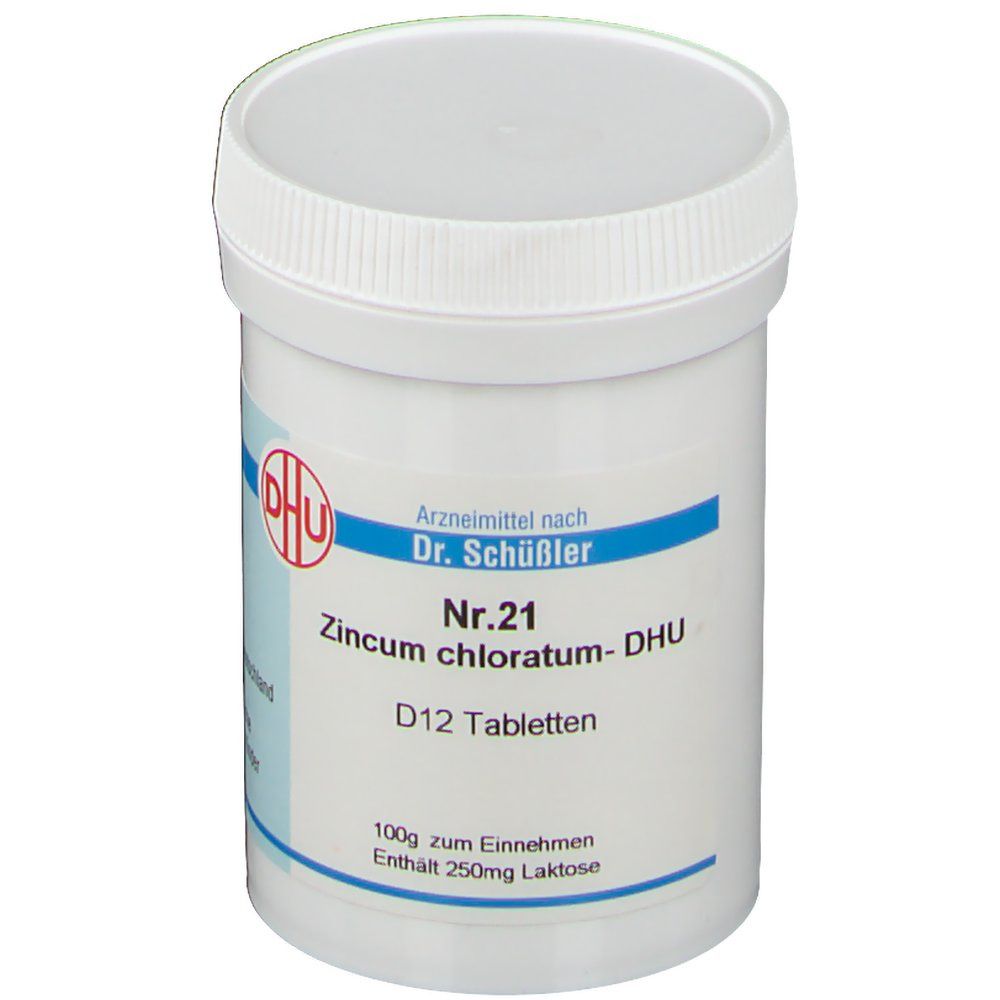 Zincum chloratum DHU Nr. 21 D12