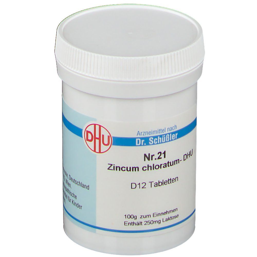 Zincum chloratum DHU Nr. 21 D12
