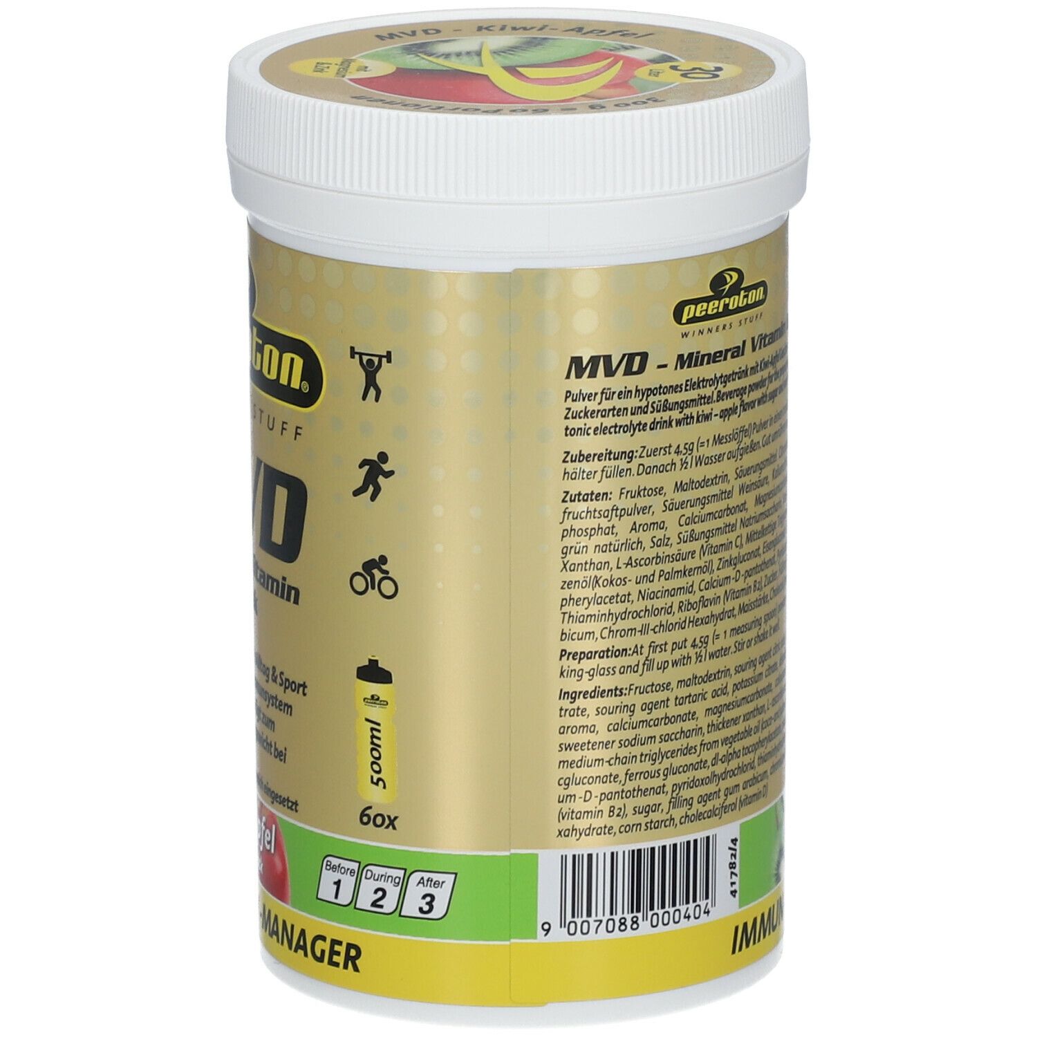 peeroton® MVD Mineral Vitamin Kiwi Apfel