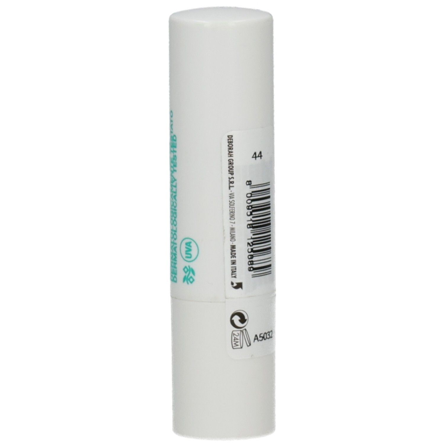 HYDRACOLOR Lippenpflege, Made in Italy, mit UVA-Schutz und Produktcode A5032.