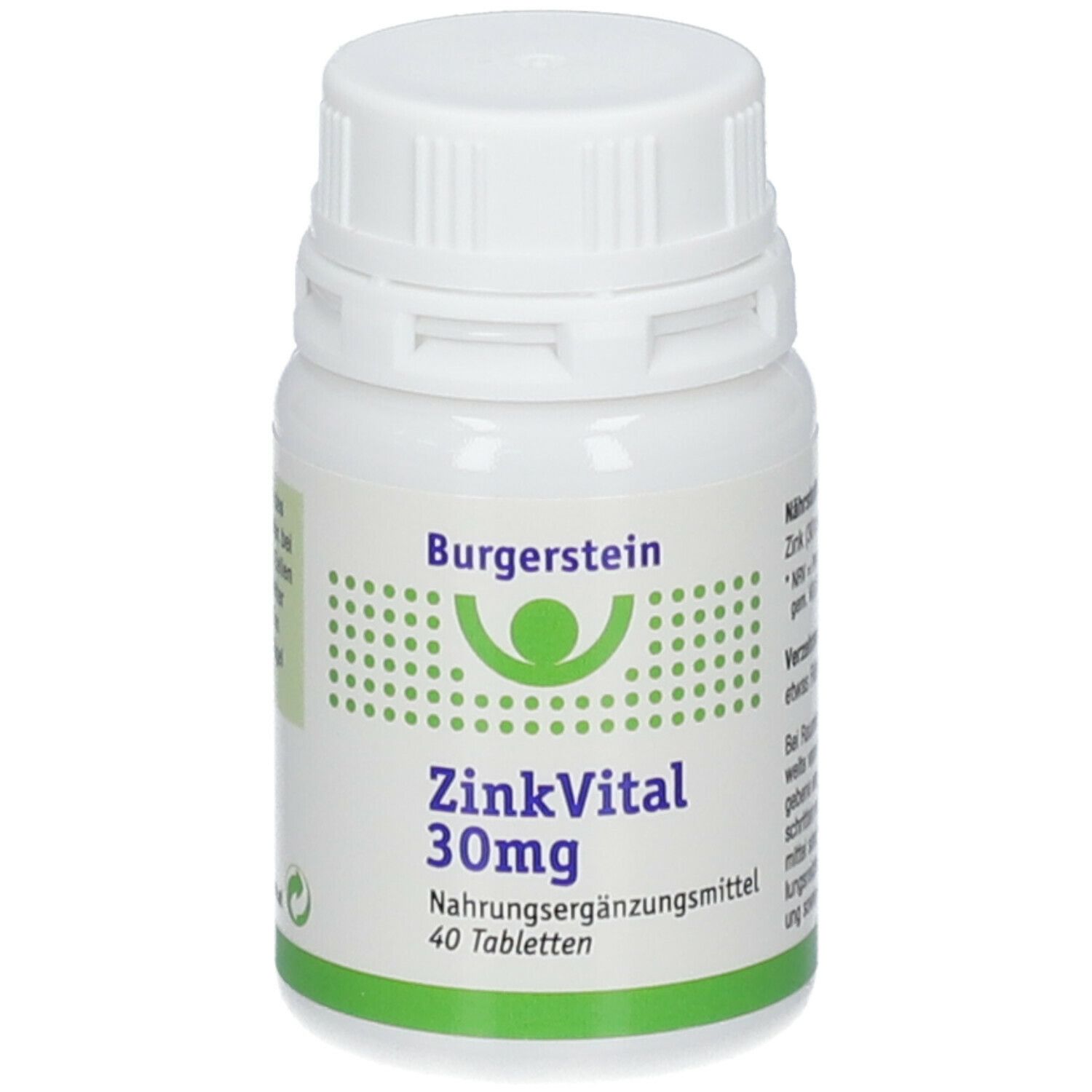 Burgerstein Zinkvital 30mg