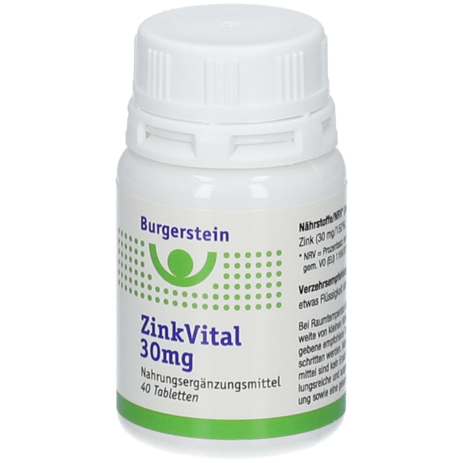 Burgerstein Zinkvital 30mg