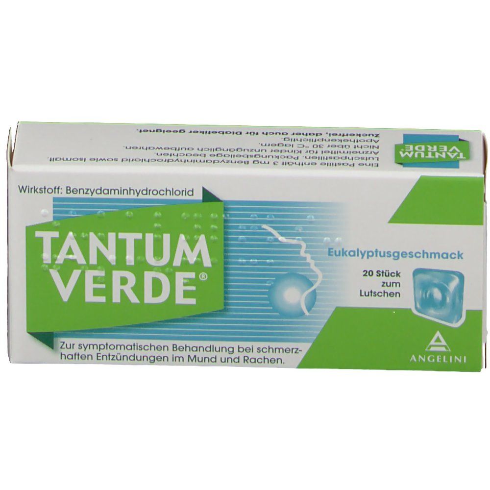 Tantum Verde® Pastillen mit Eukalyptusgeschmack