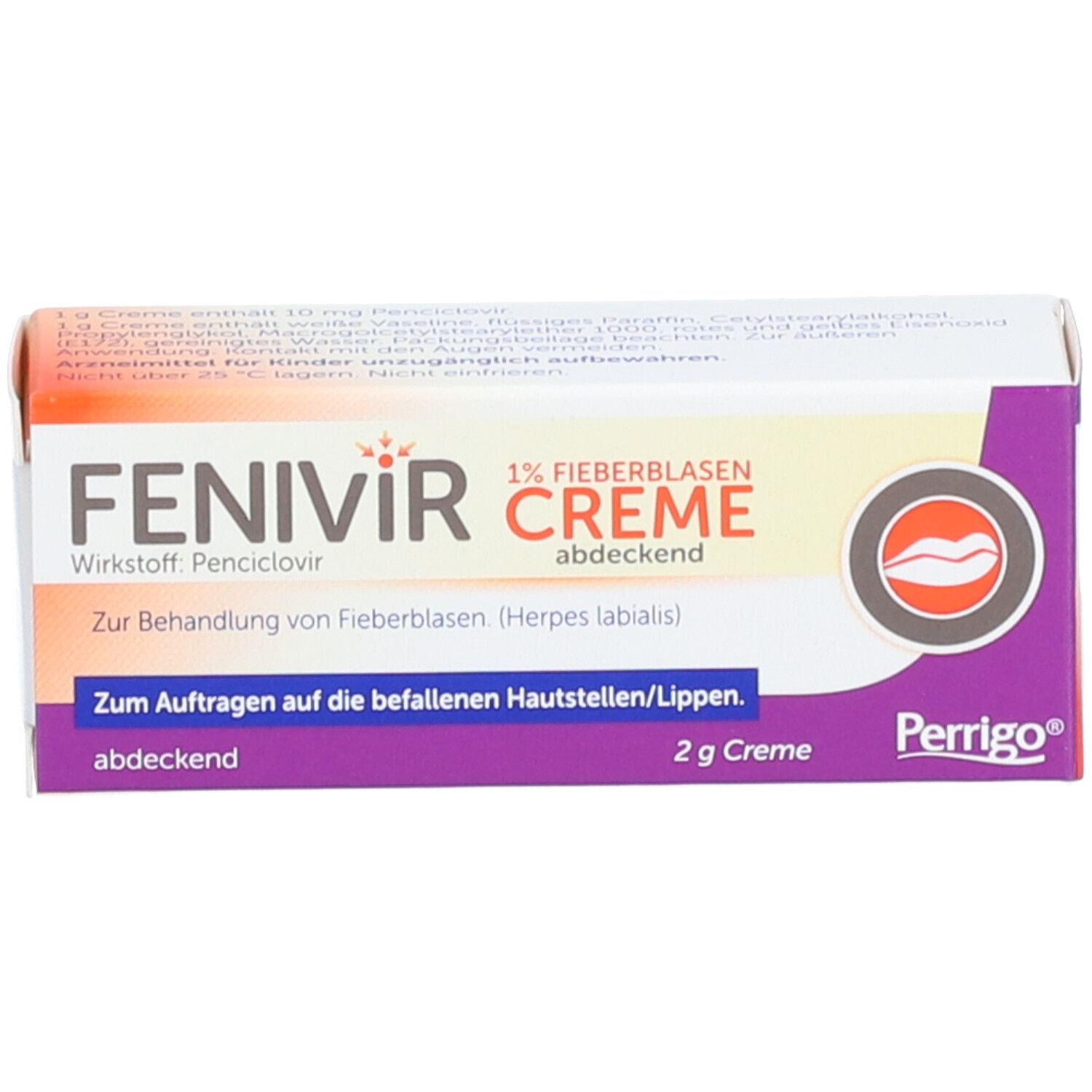 Fenivir® 1 % Fieberblasencreme abdeckend