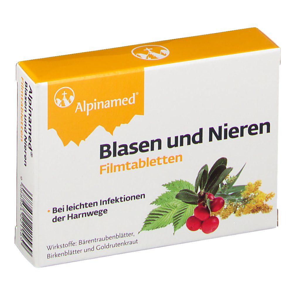 Alpinamed® Blasen- und Nierenfilmtabletten