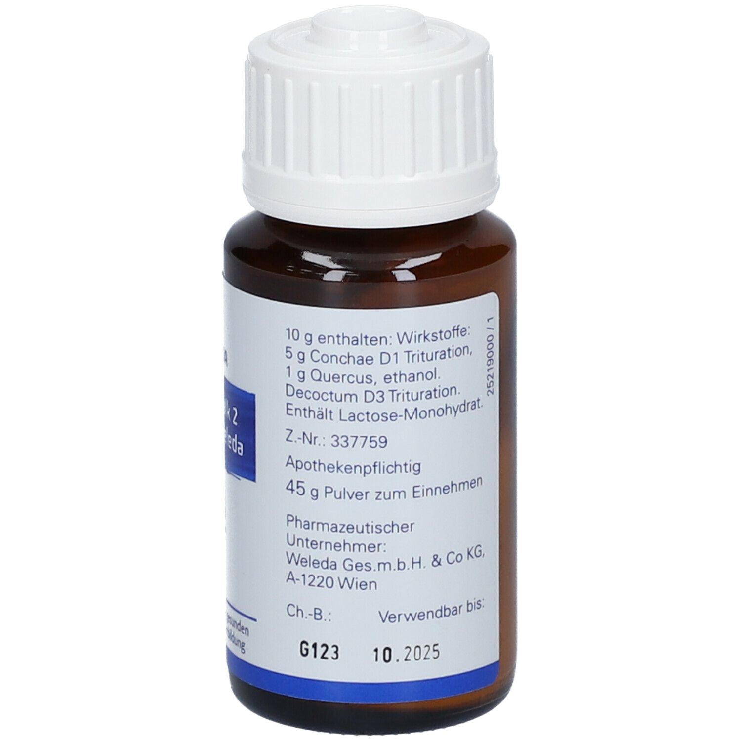 Weleda Aufbaukalk 2
