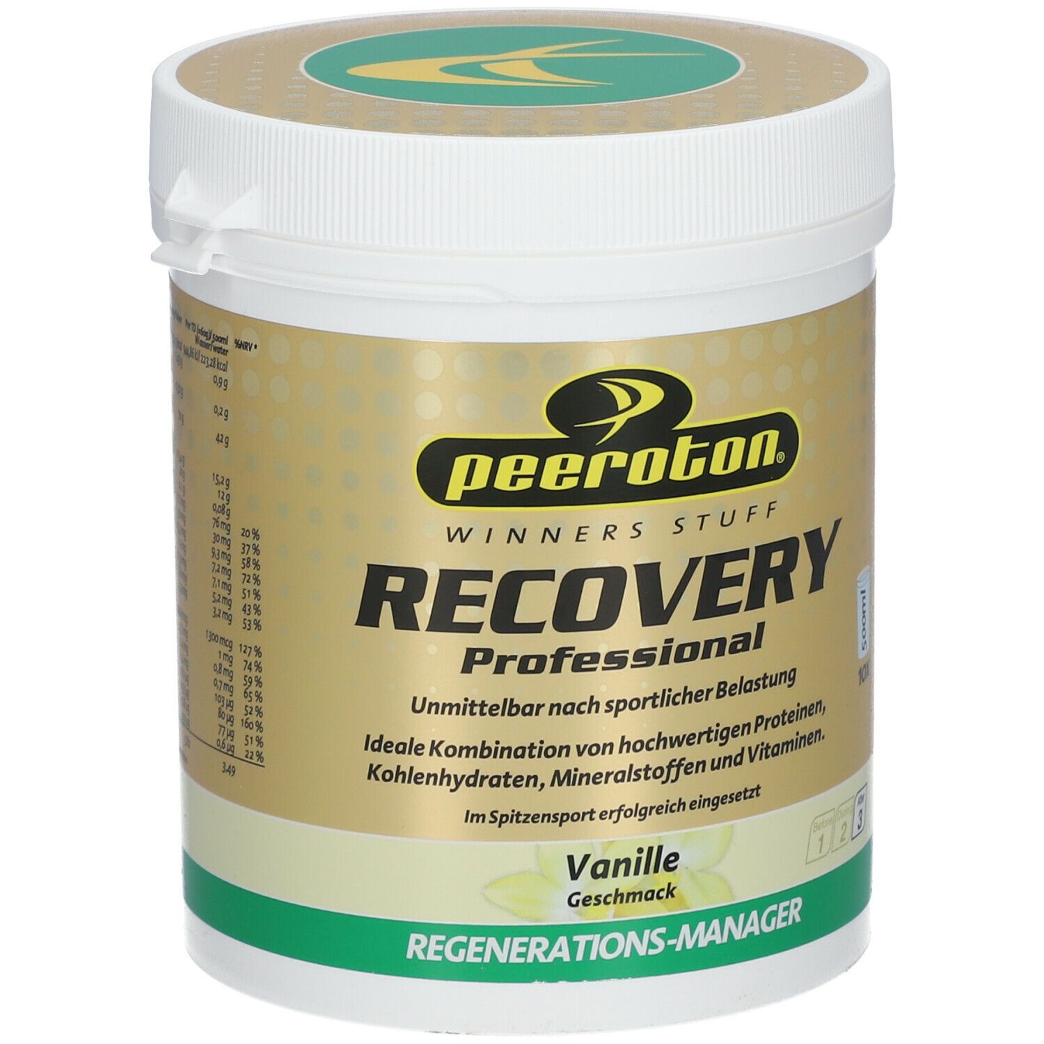 peeroton® RECOVERY-Shake Vanille