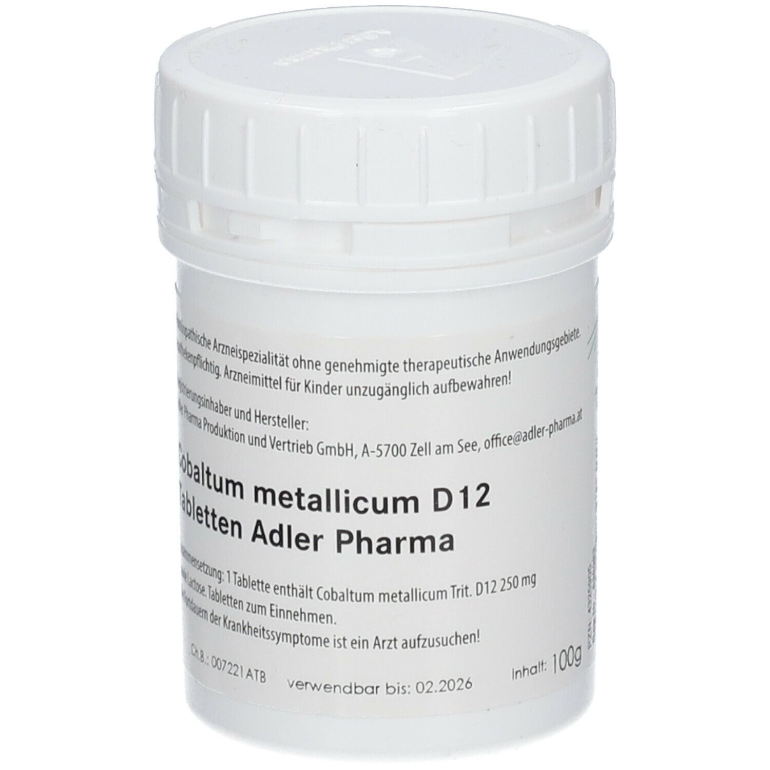 Adler Schüssler Salze Nr. 29 Cobaltum metallicum D12
