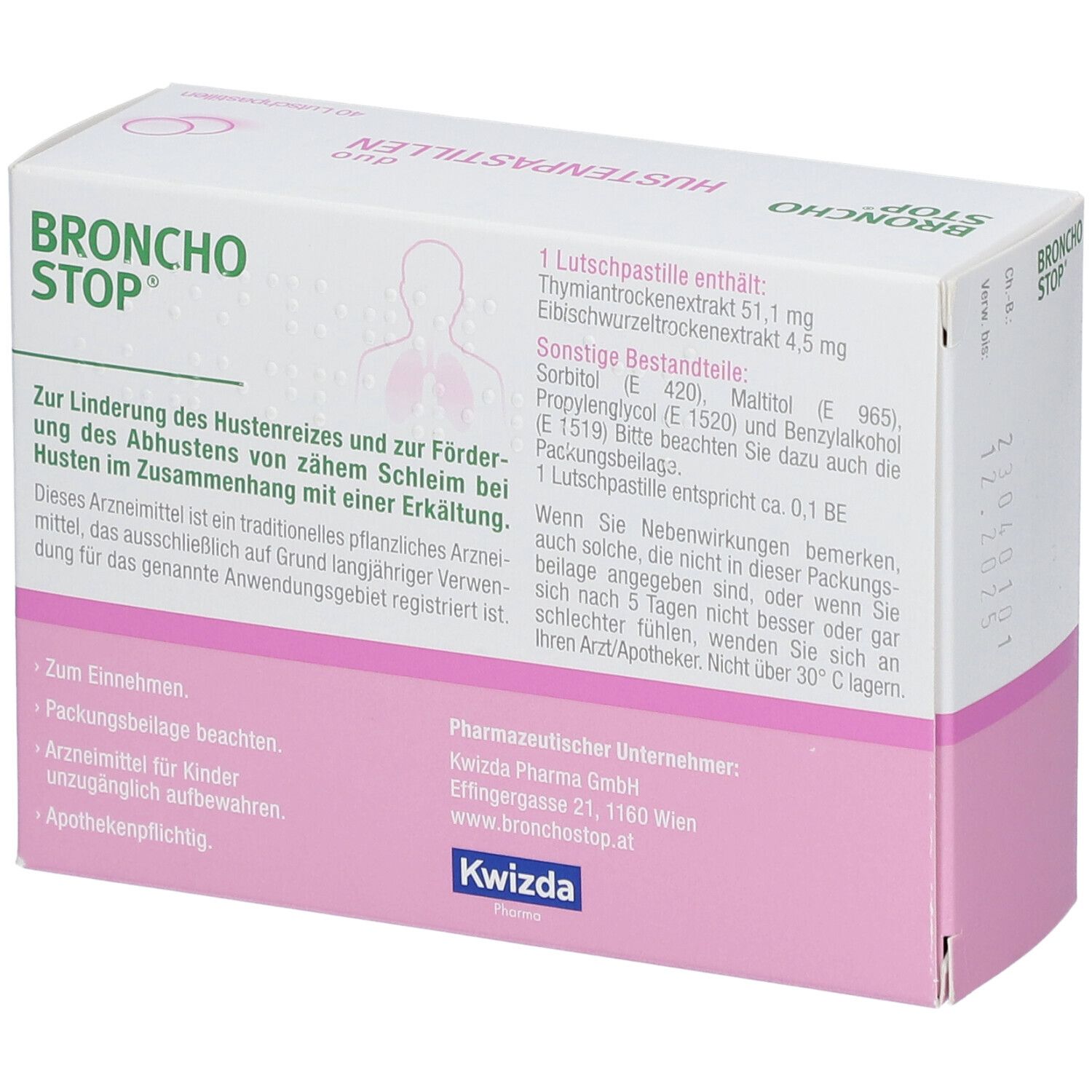 BRONCHOSTOP® DUO Hustenpastillen