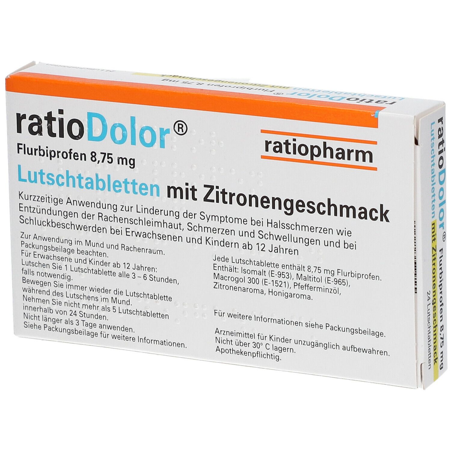 ratioDolor® Flurbiprofen 8,75 mg