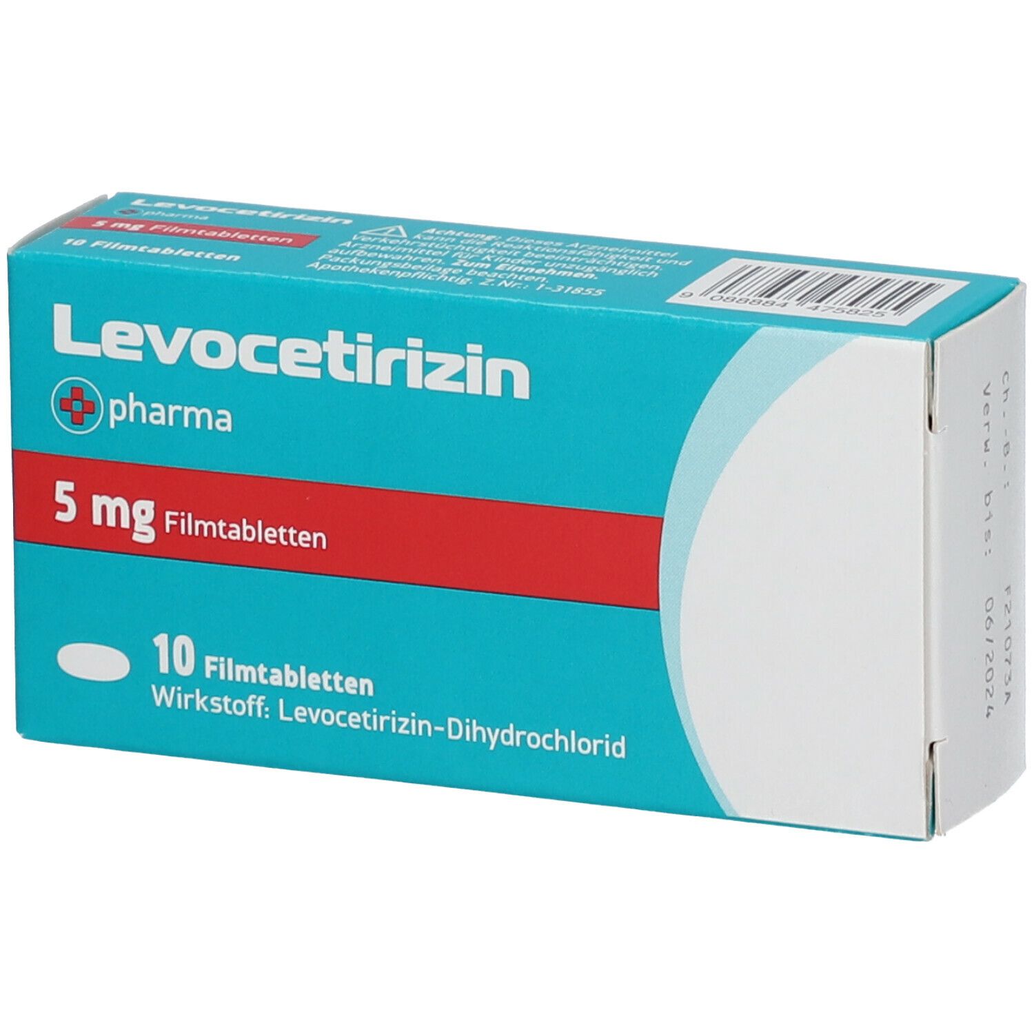 Levocetirizin +pharma 5 mg