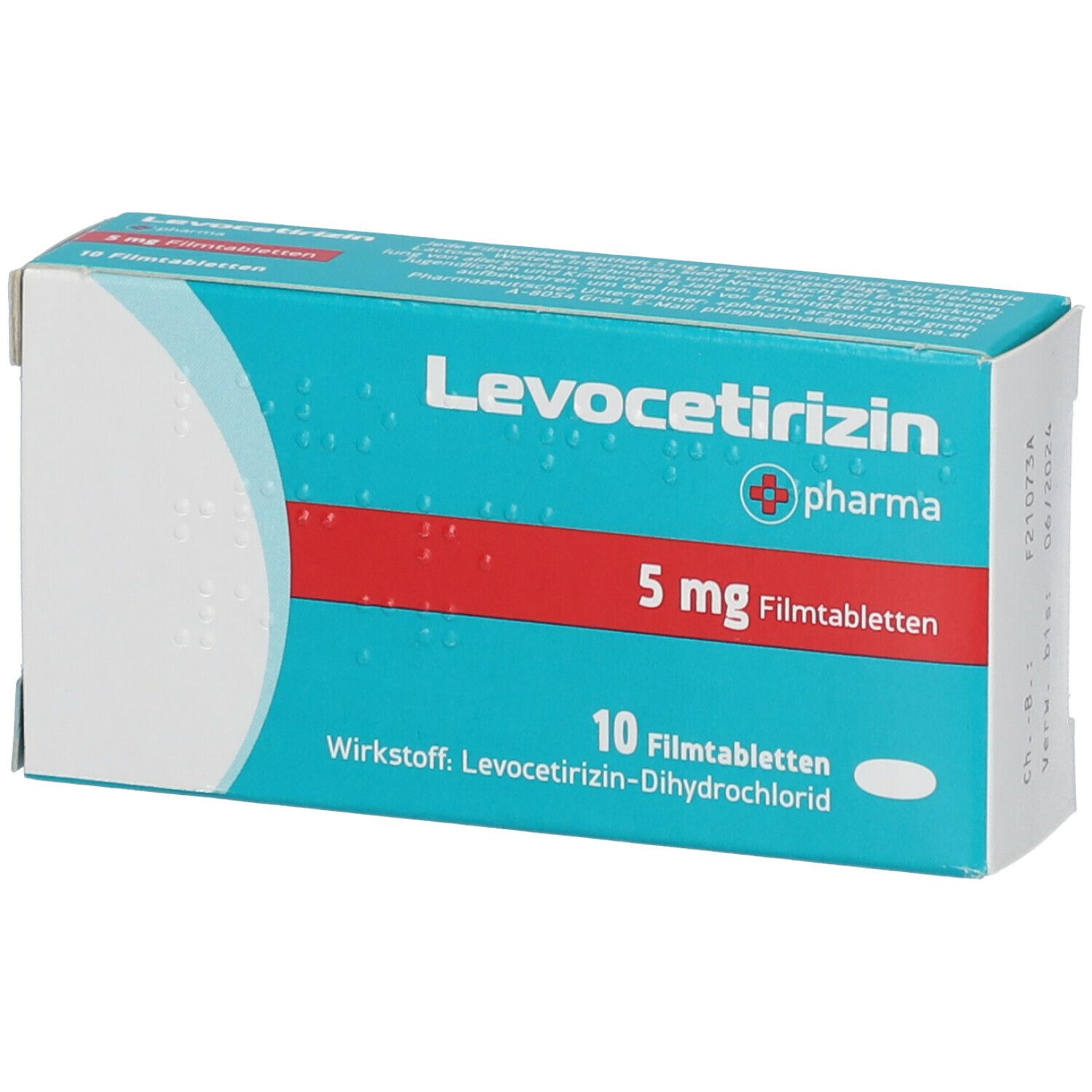 Levocetirizin +pharma 5 mg