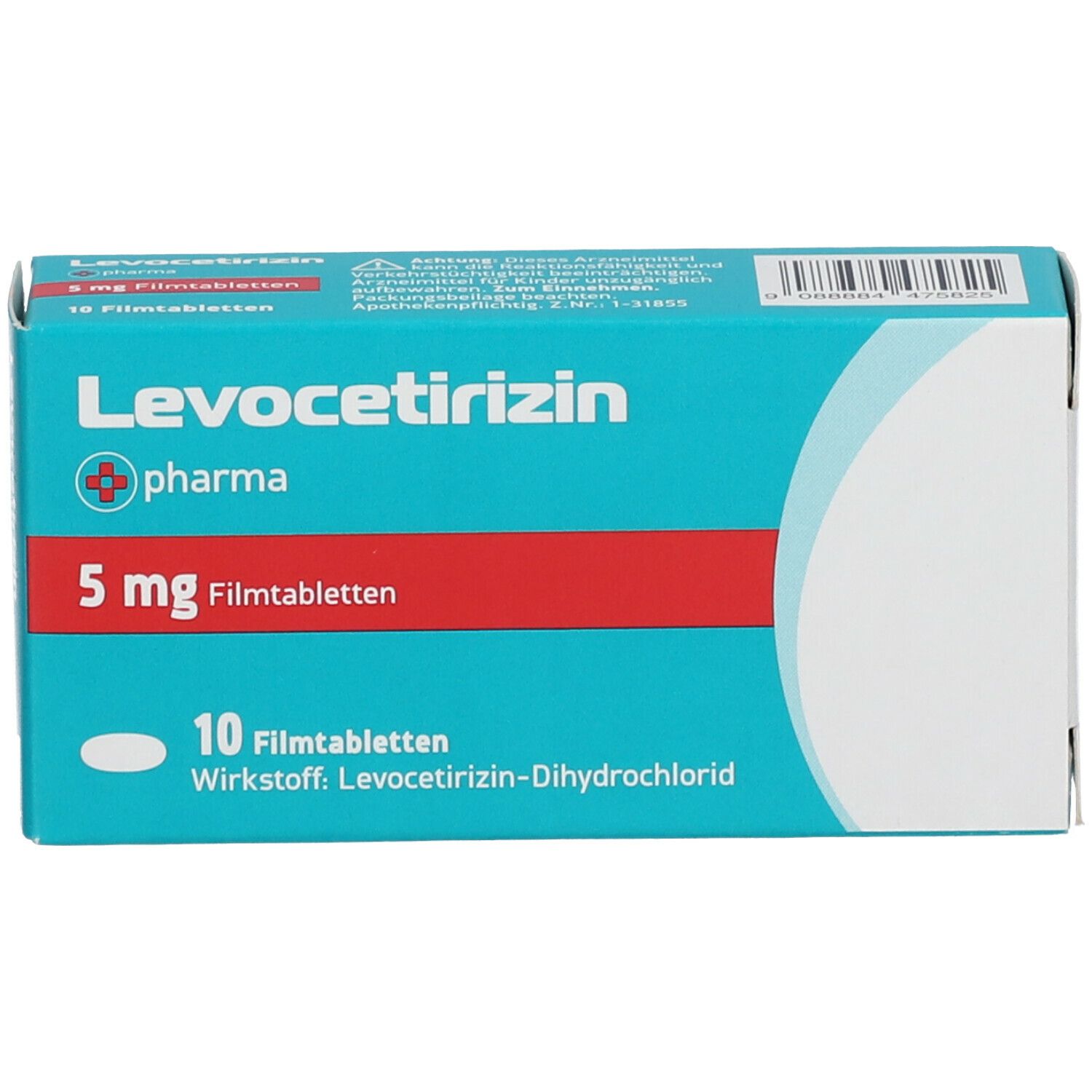 Levocetirizin +pharma 5 mg