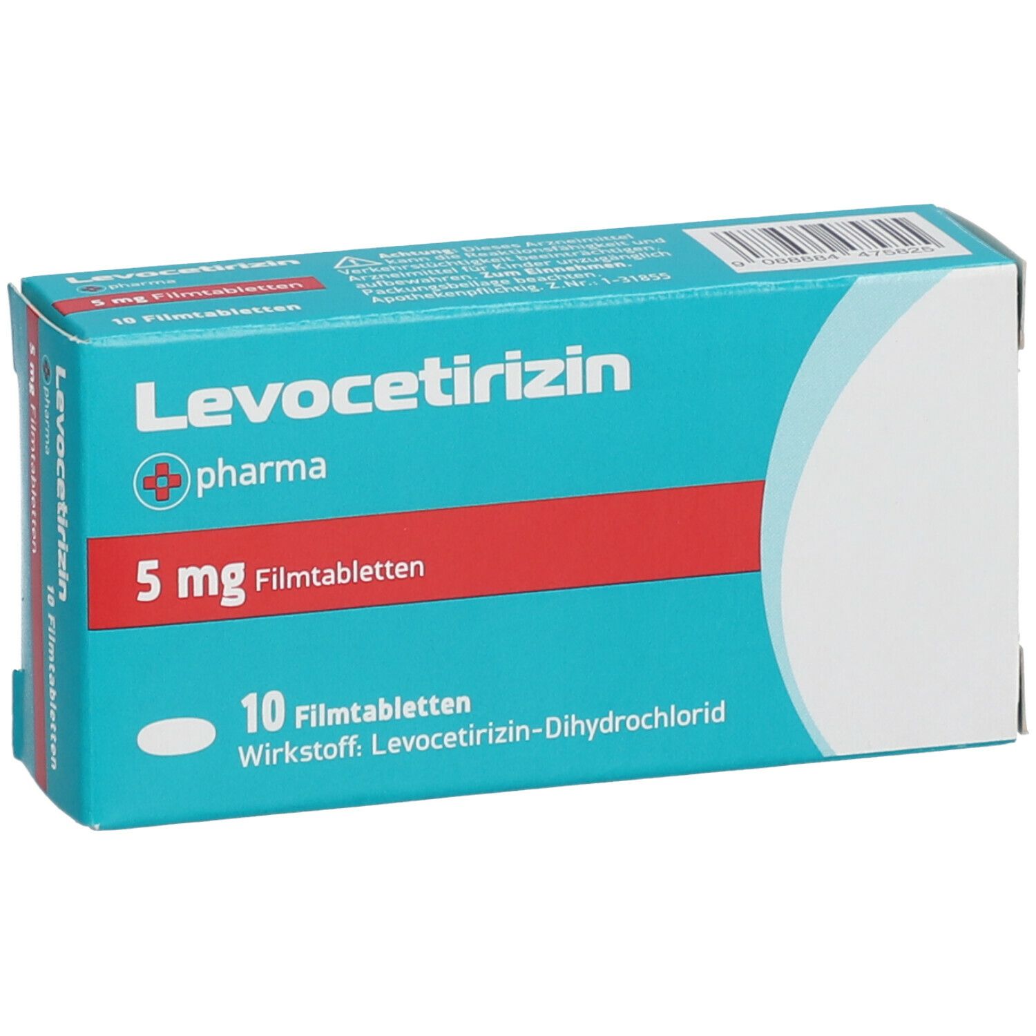 Levocetirizin +pharma 5 mg