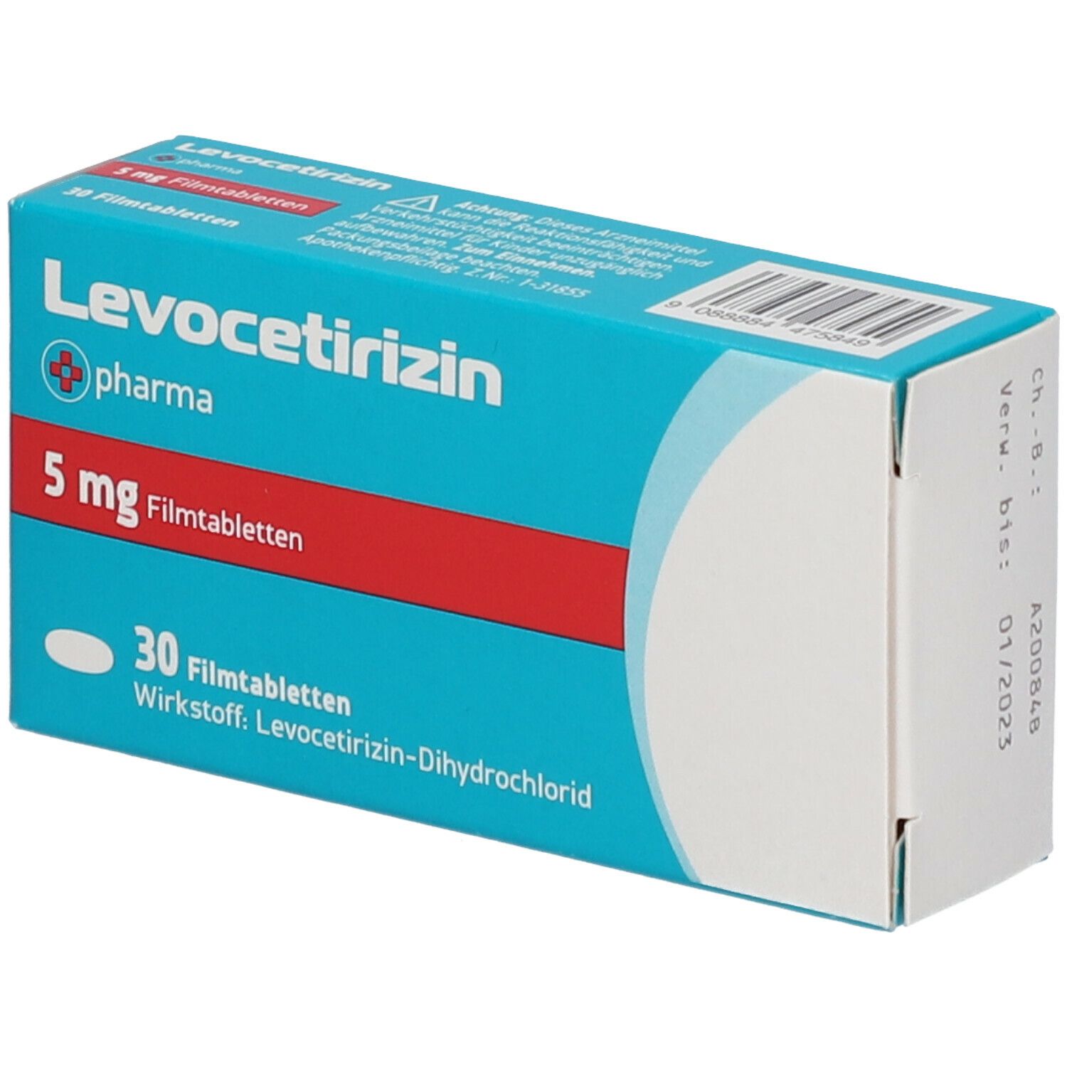 Levocetirizin +pharma 5 mg