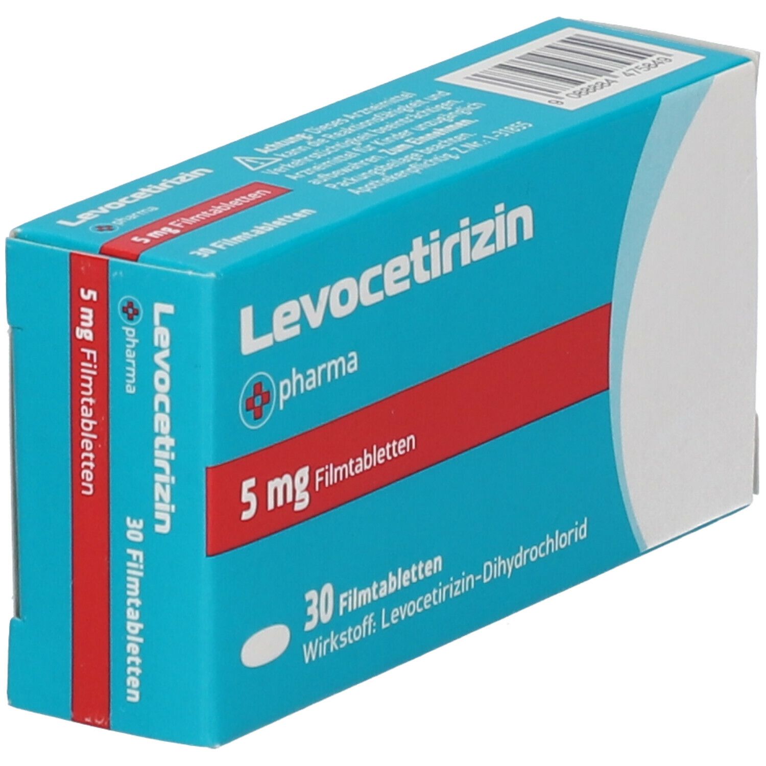 Levocetirizin +pharma 5 mg