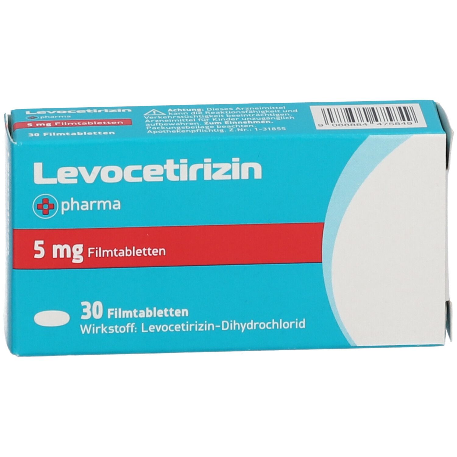 Levocetirizin +pharma 5 mg