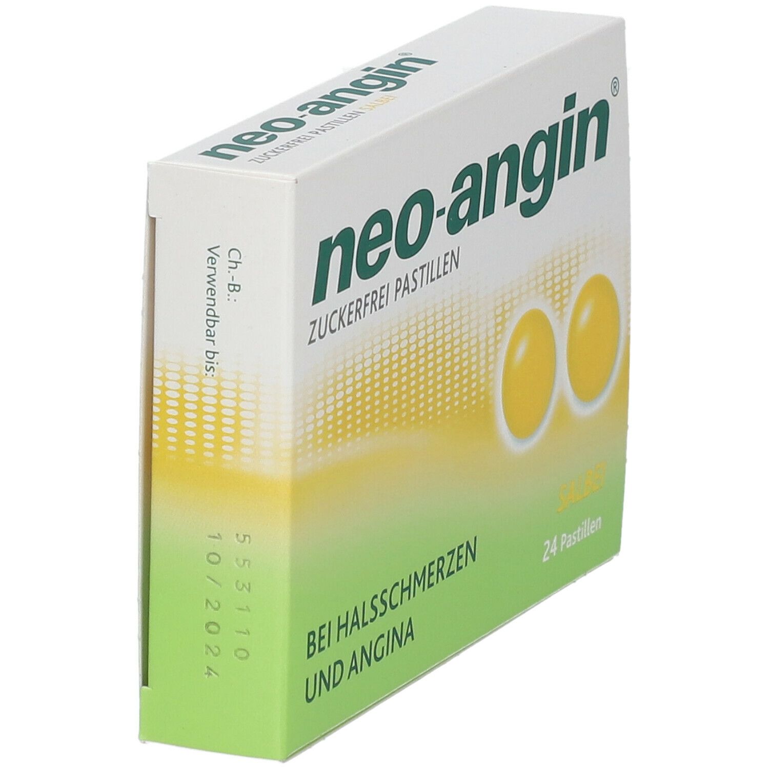 neo-angin® Halstabletten zuckerfrei Salbei