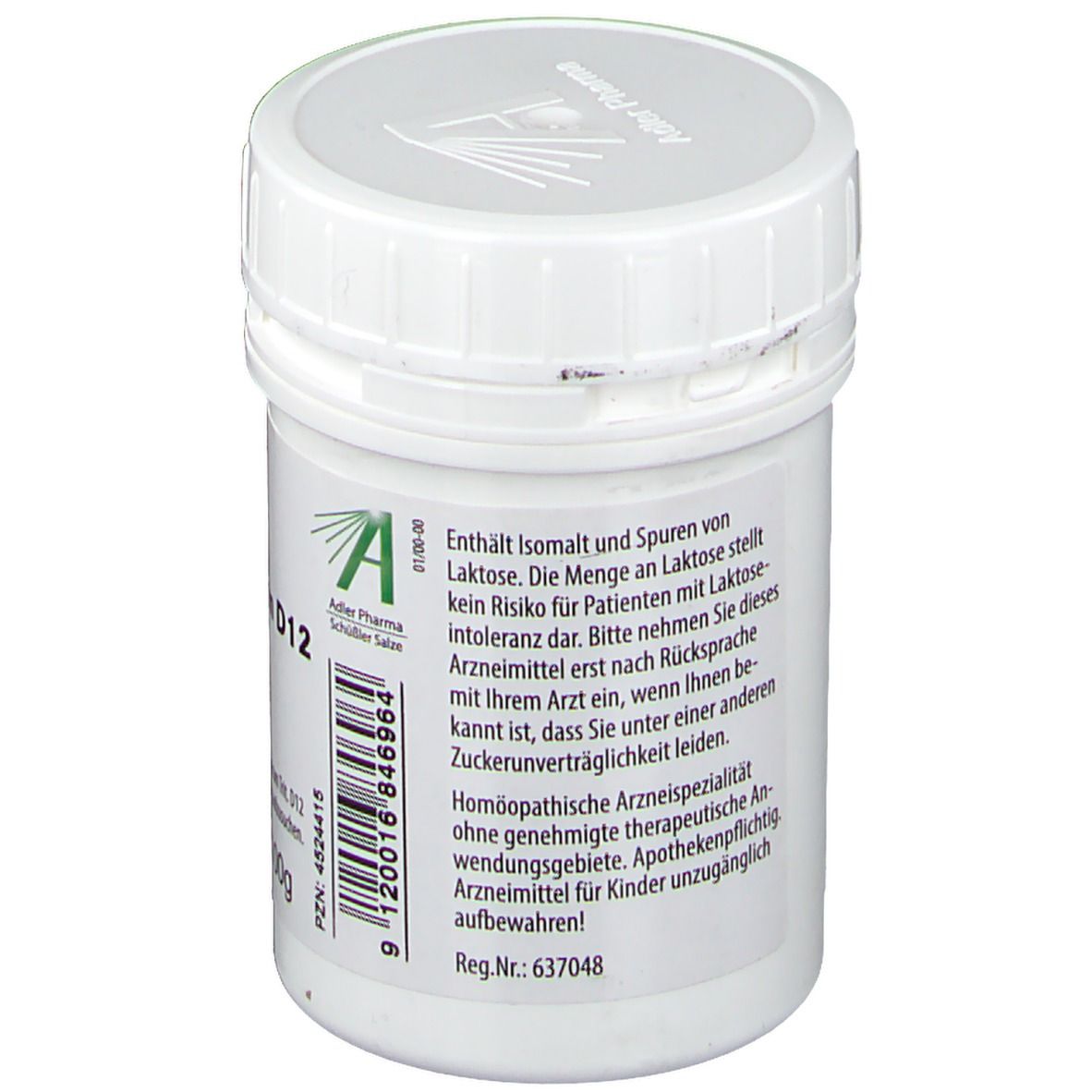 Adler Schüssler Salze Nr. 17 Magnesium sulfuricum D12 Kautabletten