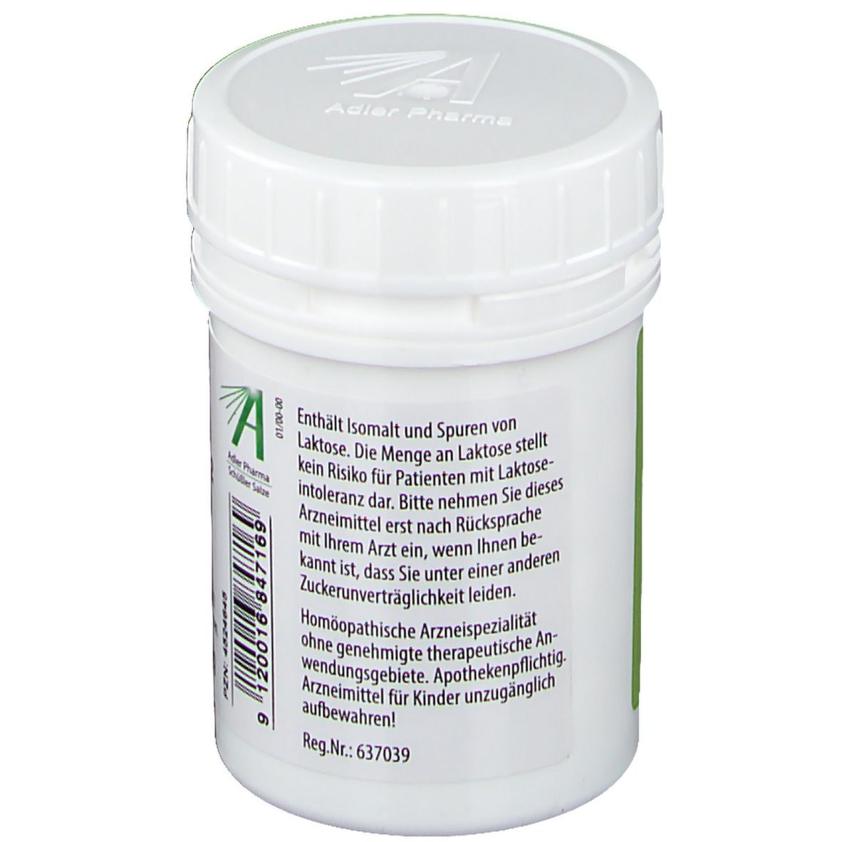 Adler Schüssler Salze Nr. 22 Calcium carbonicum D12 Kautabletten
