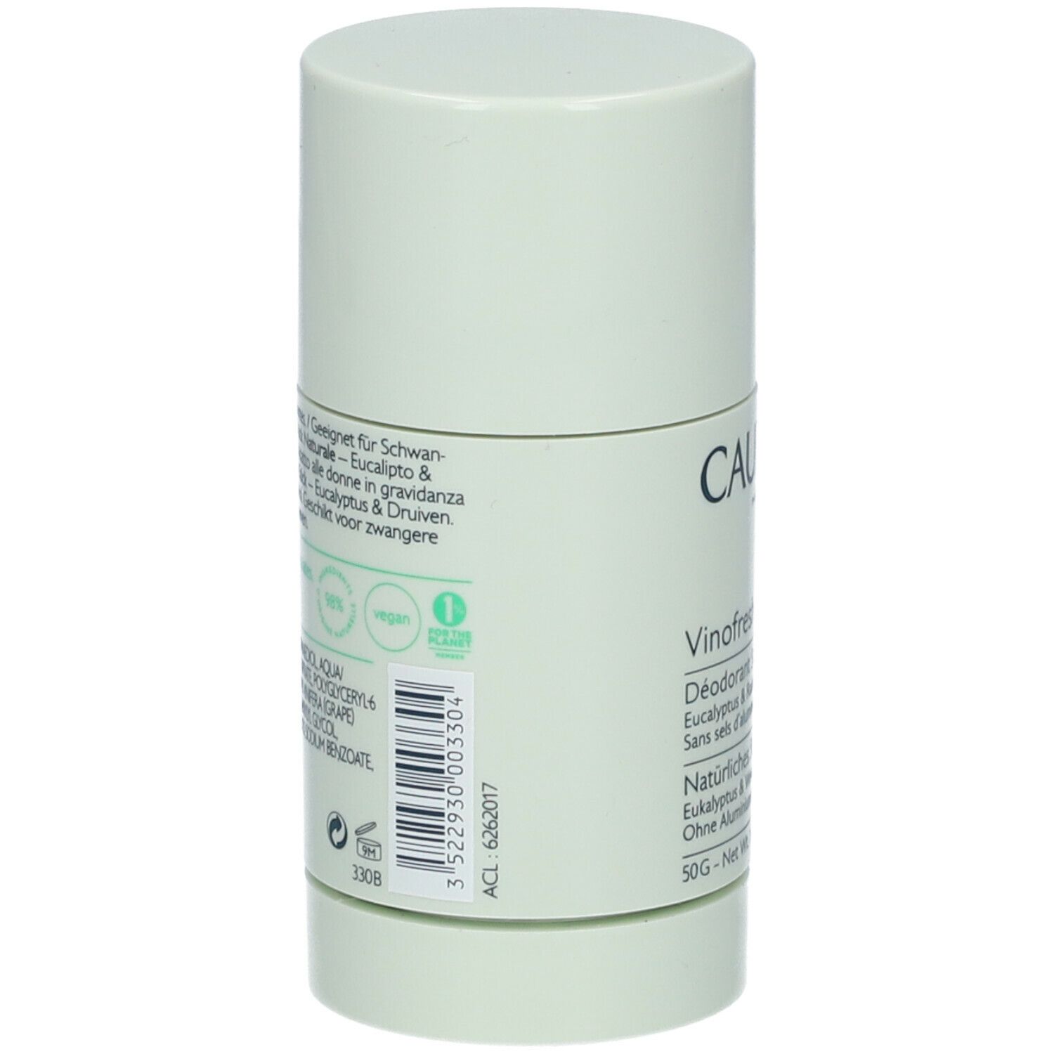 CAUDALIE Vinofresh natürliches Stick Deodorant
