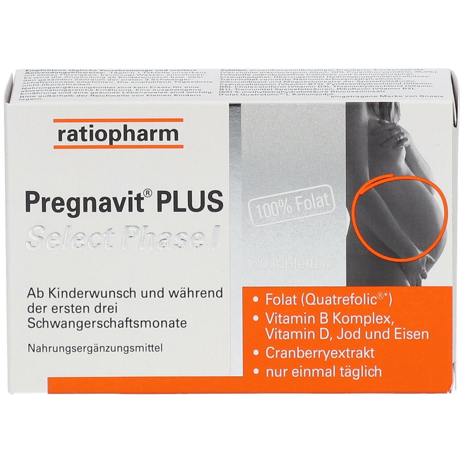 Pregnavit® PLUS Select Phase I 30 St - Shop Apotheke