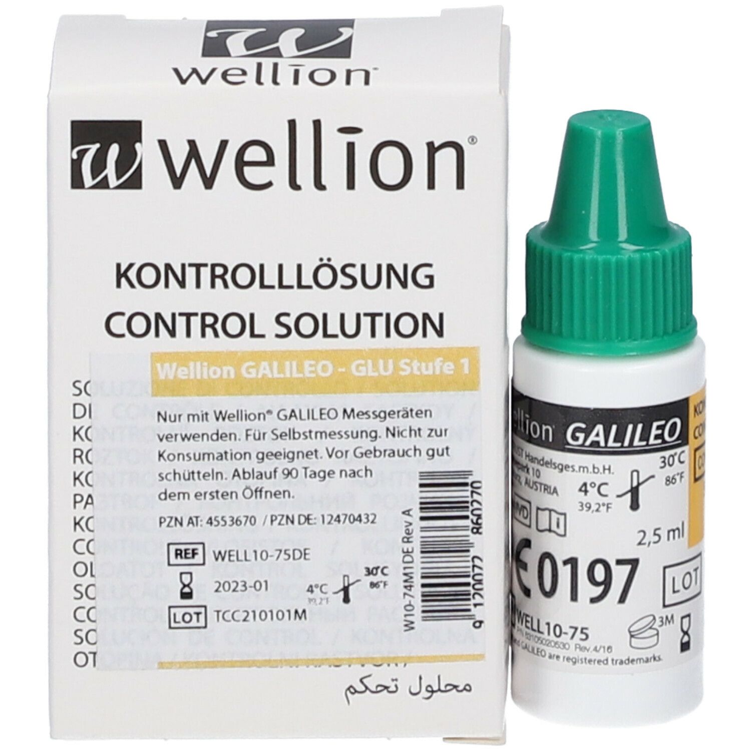 wellion® GALILEO Kontrolllösung