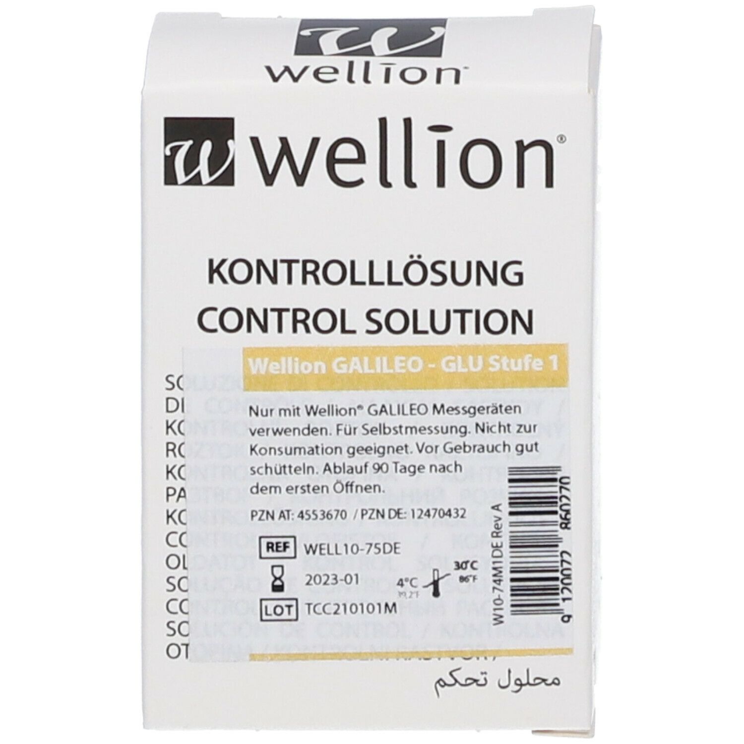 wellion® GALILEO Kontrolllösung