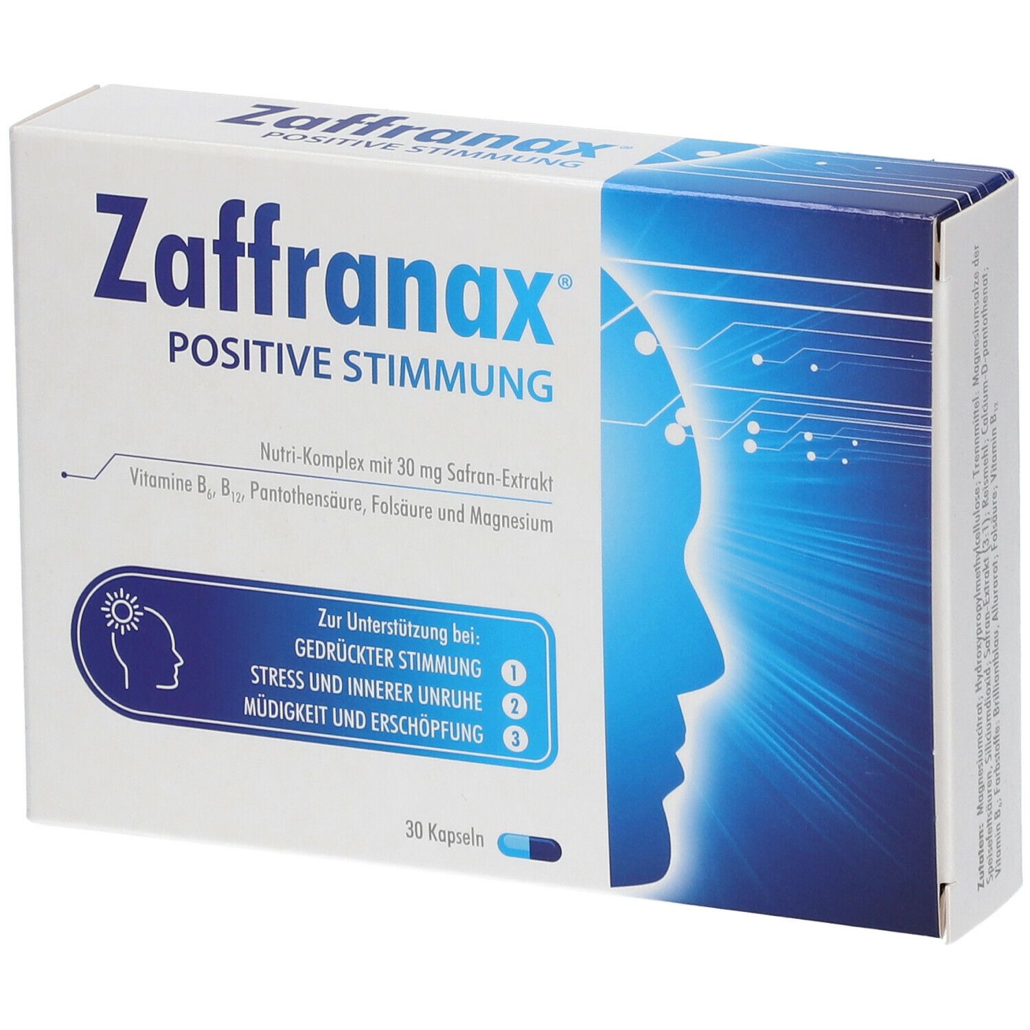 Zaffranax® Positive Stimmung - Jetzt 10% sparen mit dem Code "perrigo10"