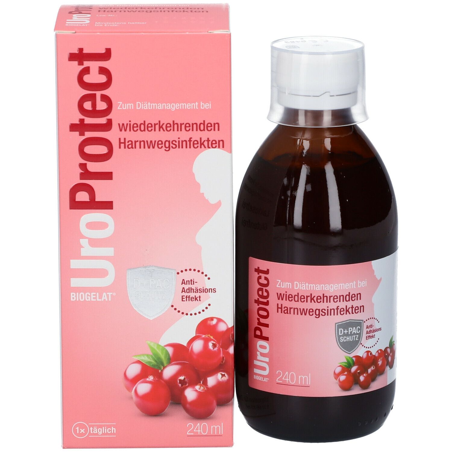 BIOGELAT® UroProtect D-Mannose und Cranberry