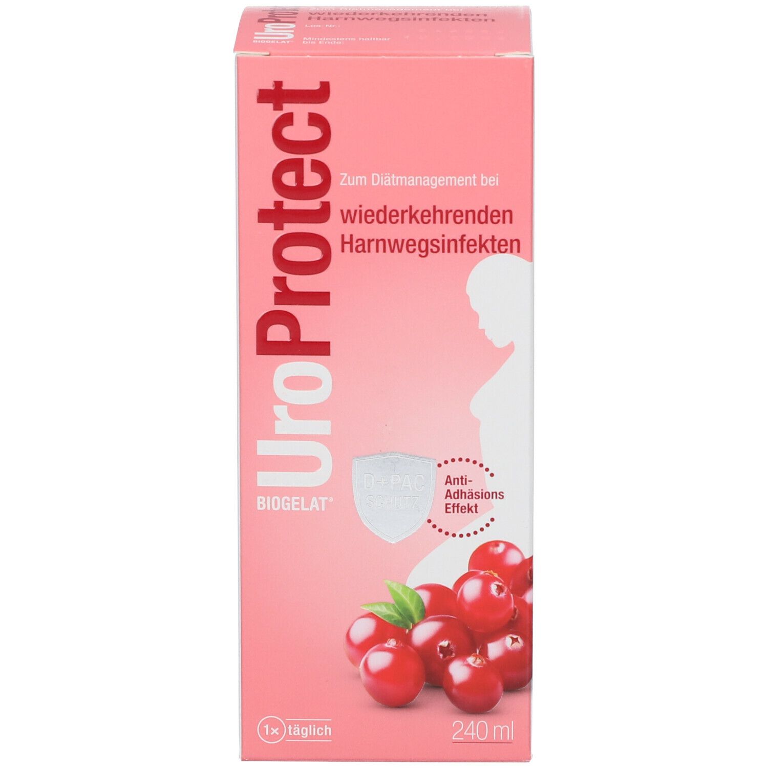 BIOGELAT® UroProtect D-Mannose und Cranberry