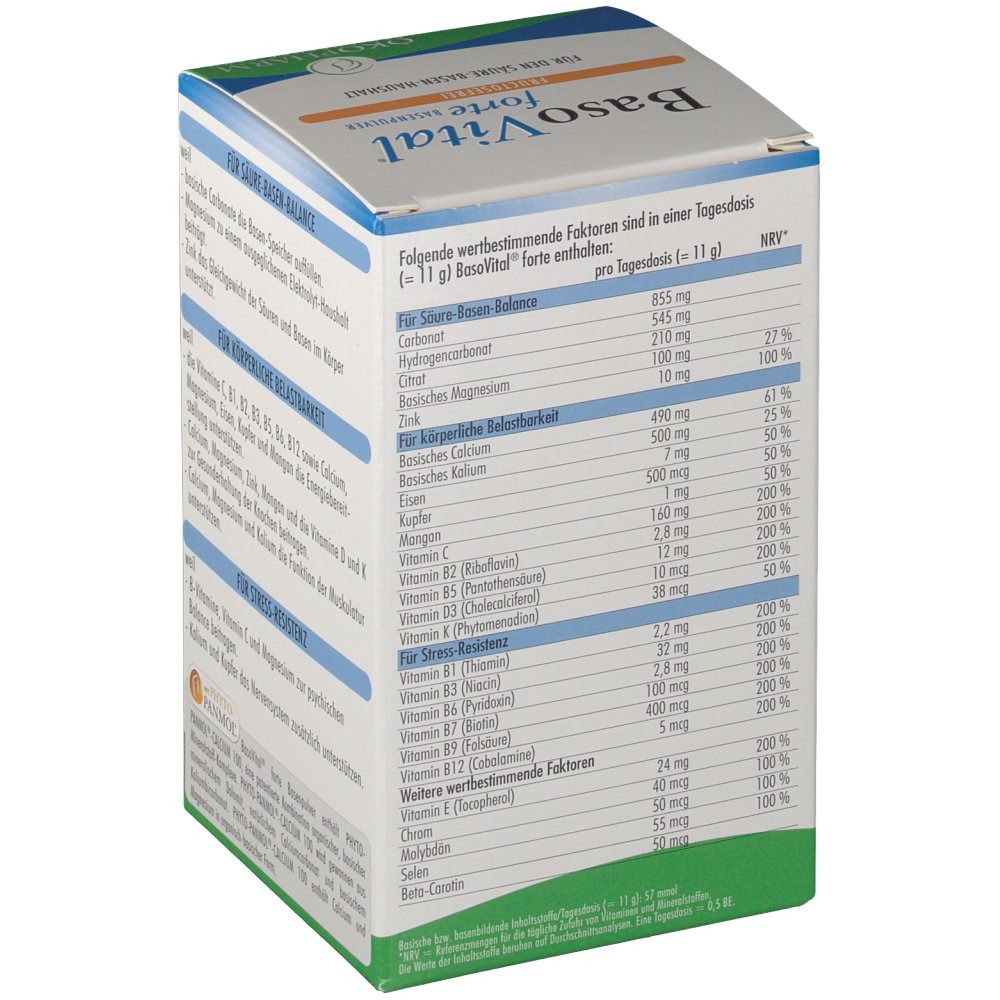Baso Vital® forte Basenpulver fructosefrei