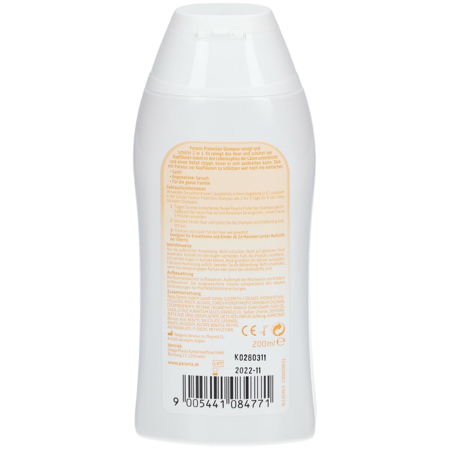 PARANIX  Protection Shampoo