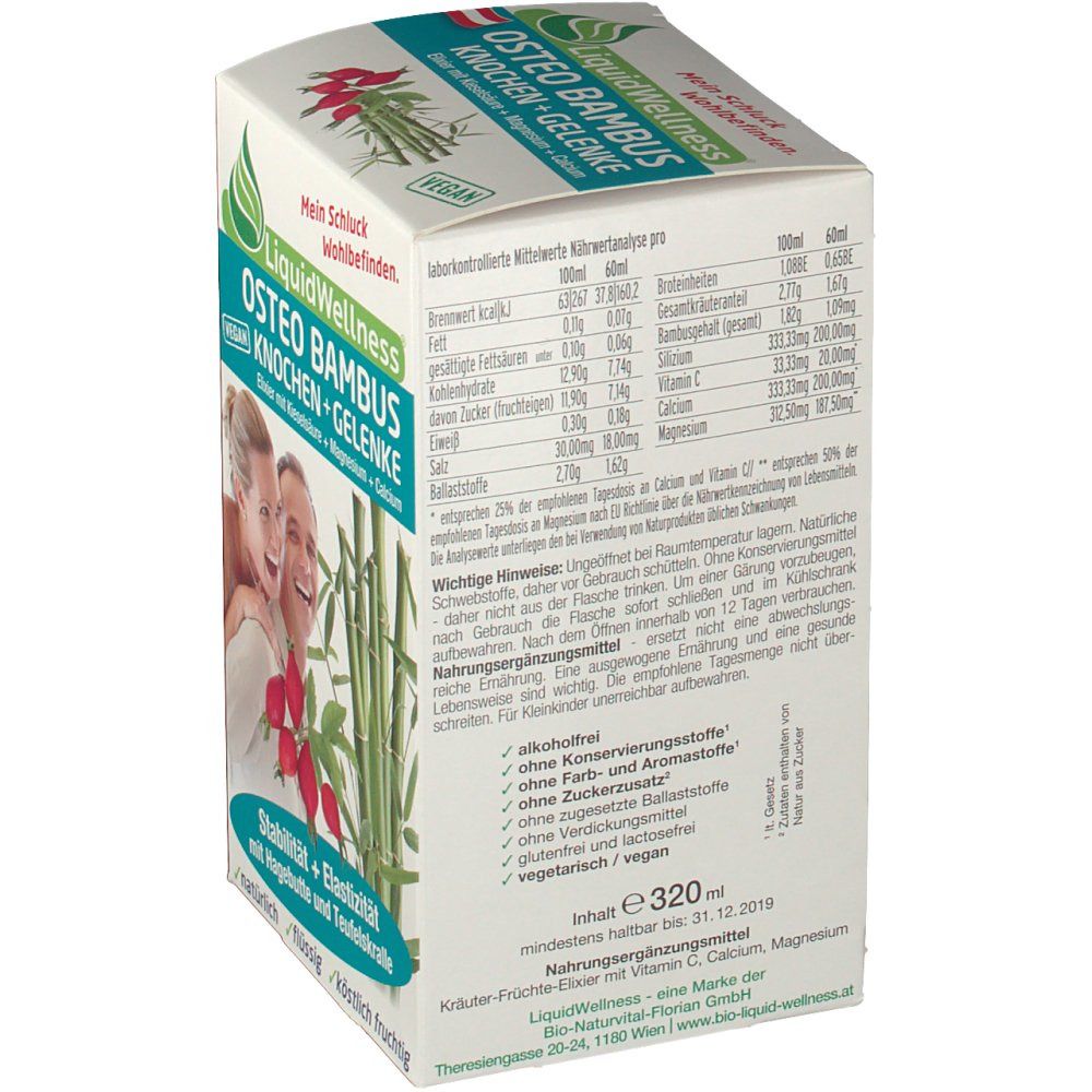 LiquidWellness OSTEO BAMBUS 320 ml - Shop Apotheke