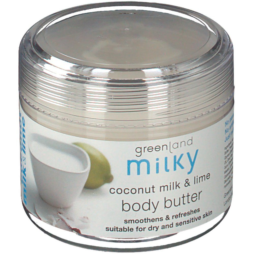 greenland milky coconut milk & lime body butter